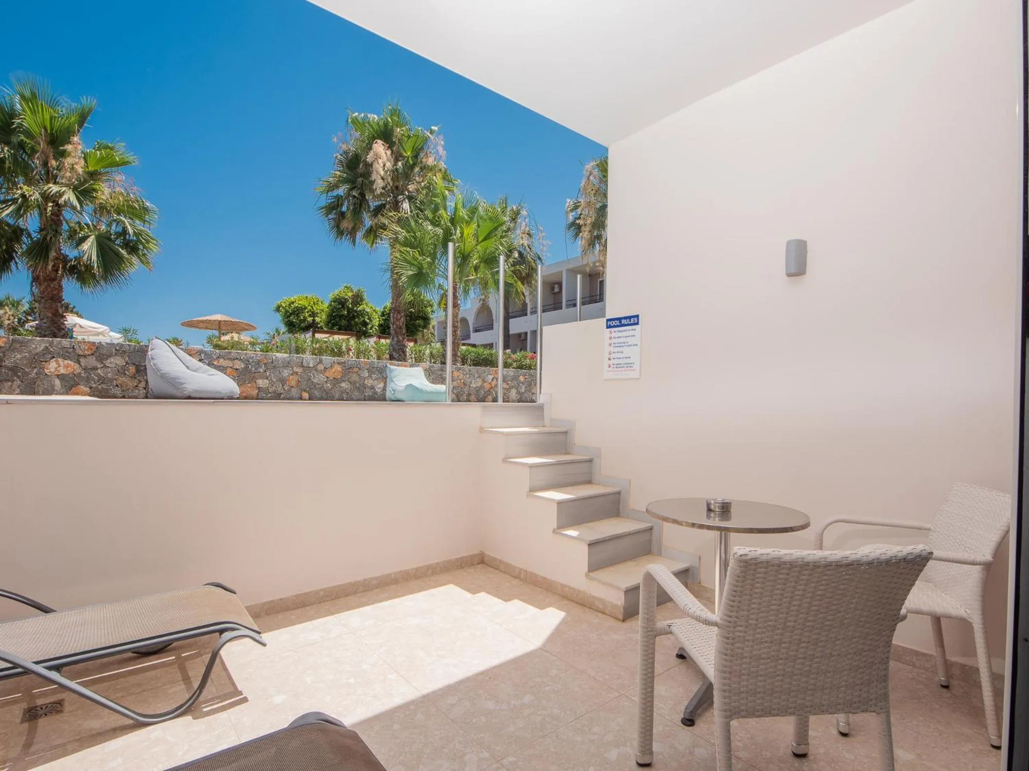 Balcony/Terrace in Lardos Bay Hotel
