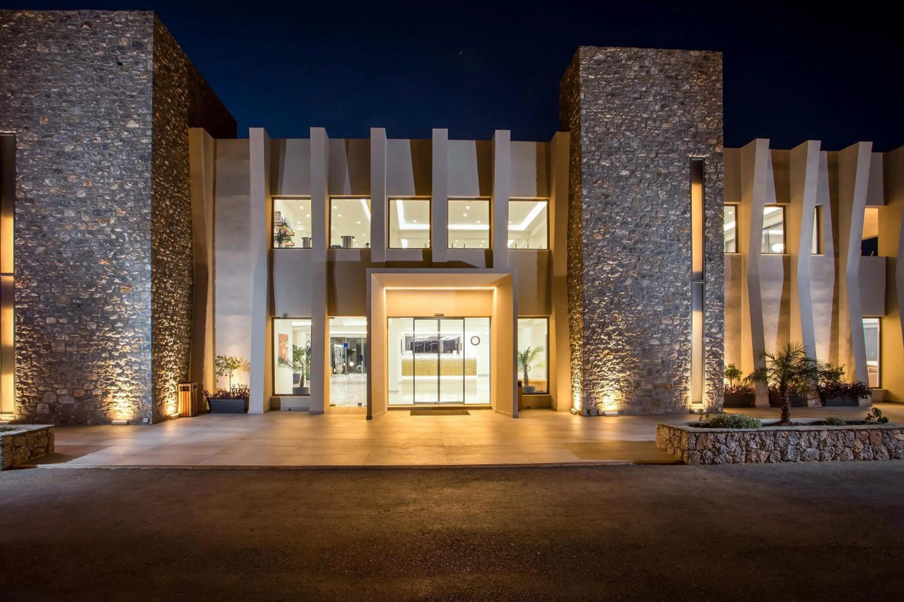 Property building in Lardos Bay Hotel