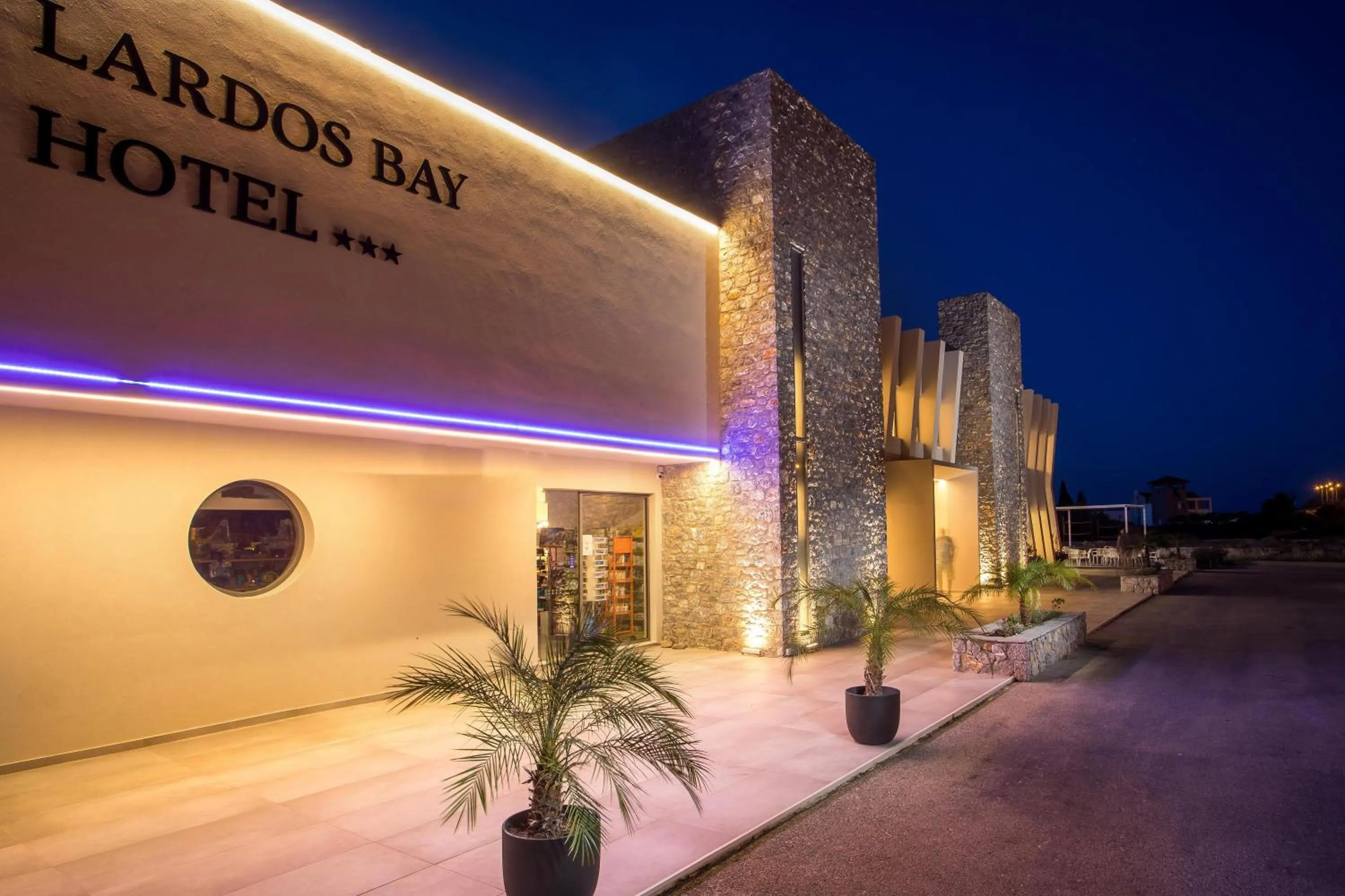Property building in Lardos Bay Hotel
