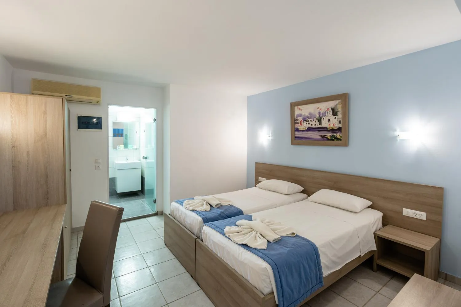 Photo of the whole room, Bed in Lardos Bay Hotel