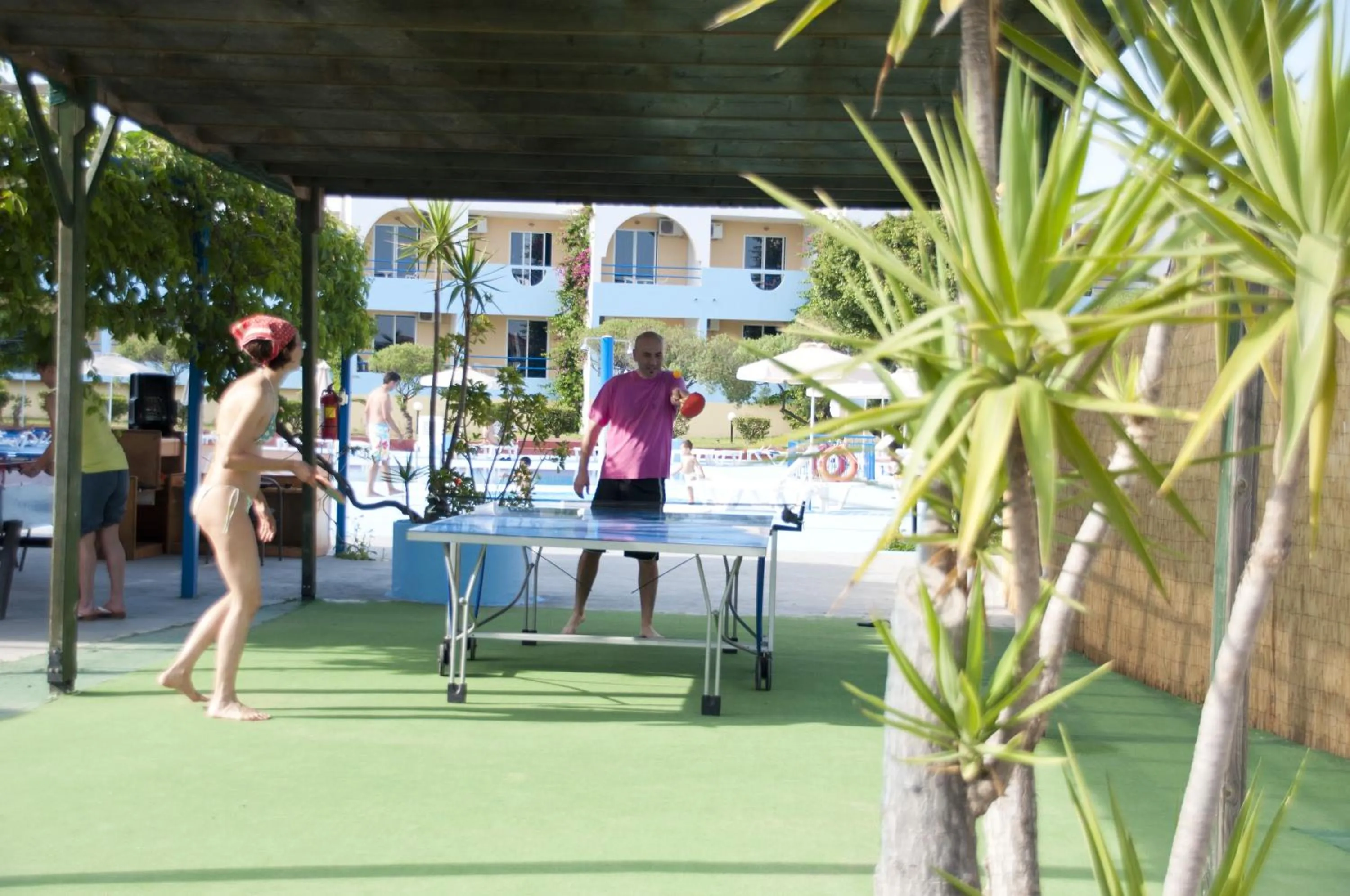 Children play ground in Lardos Bay Hotel