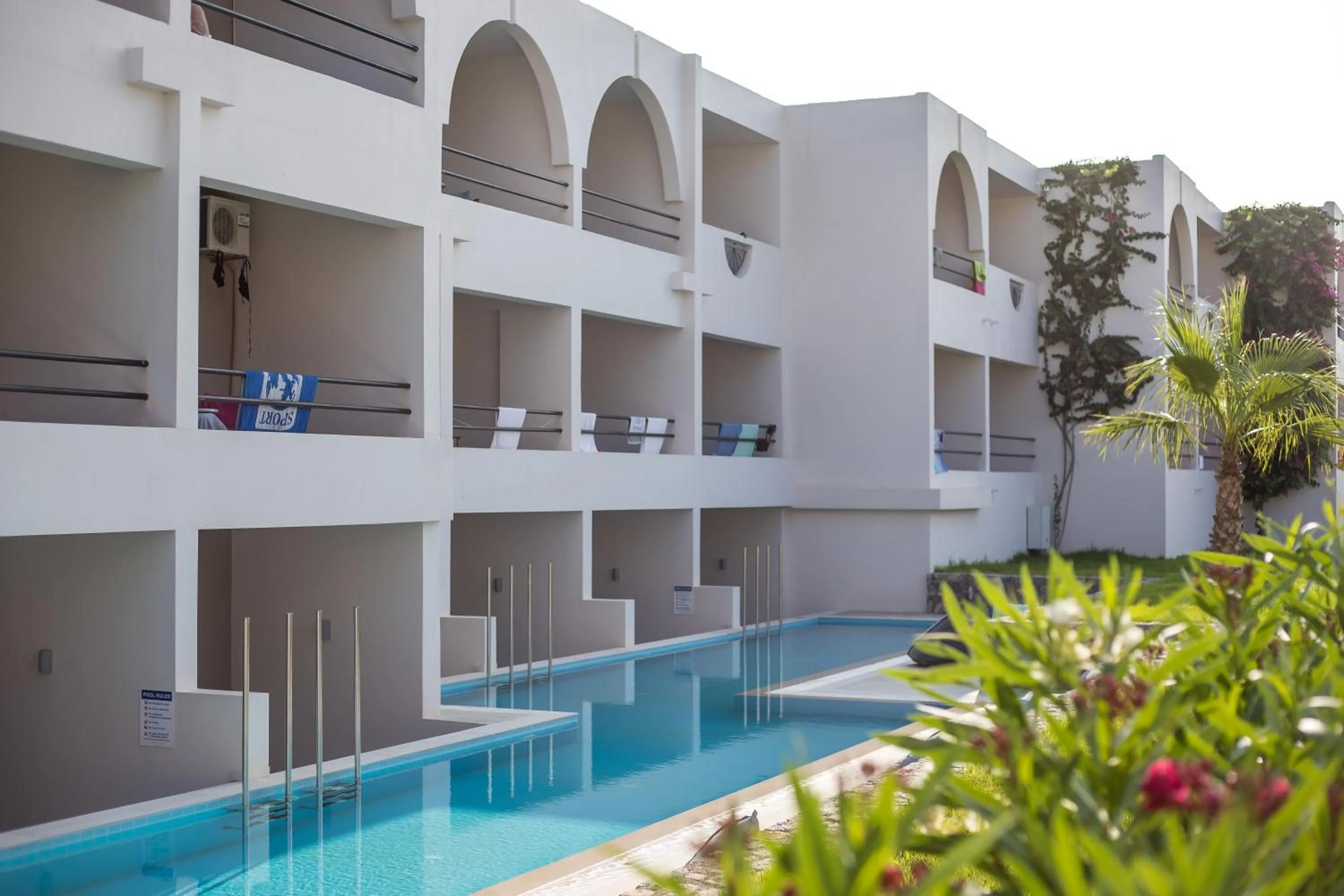 Property building in Lardos Bay Hotel