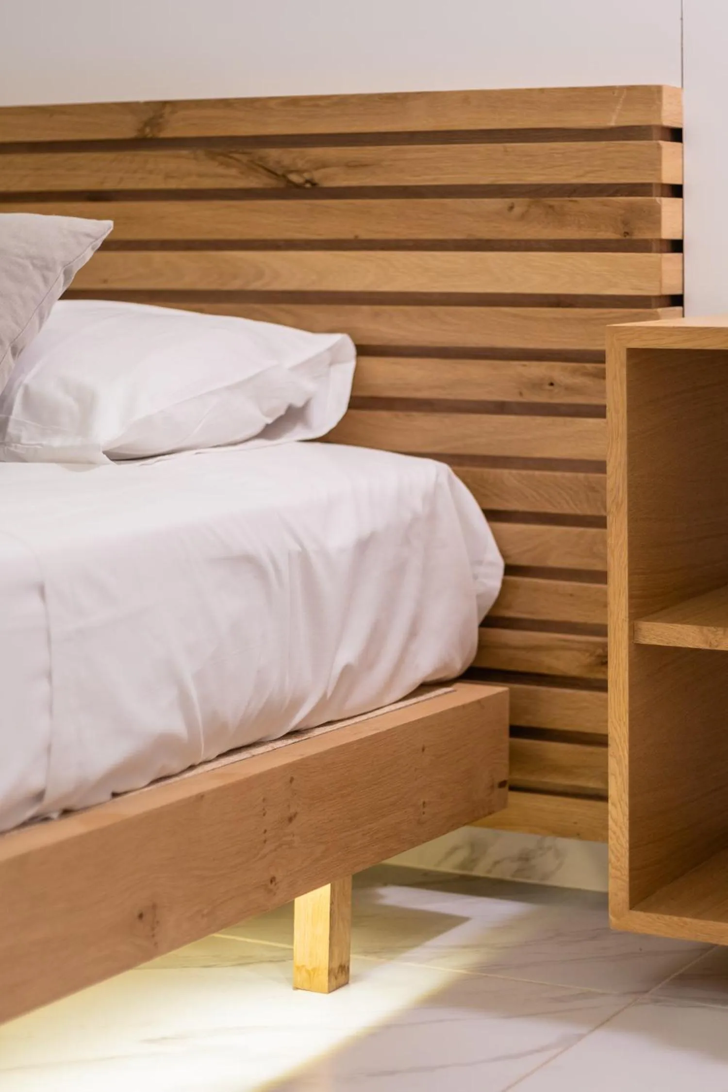 Bed in Lardos Bay Hotel