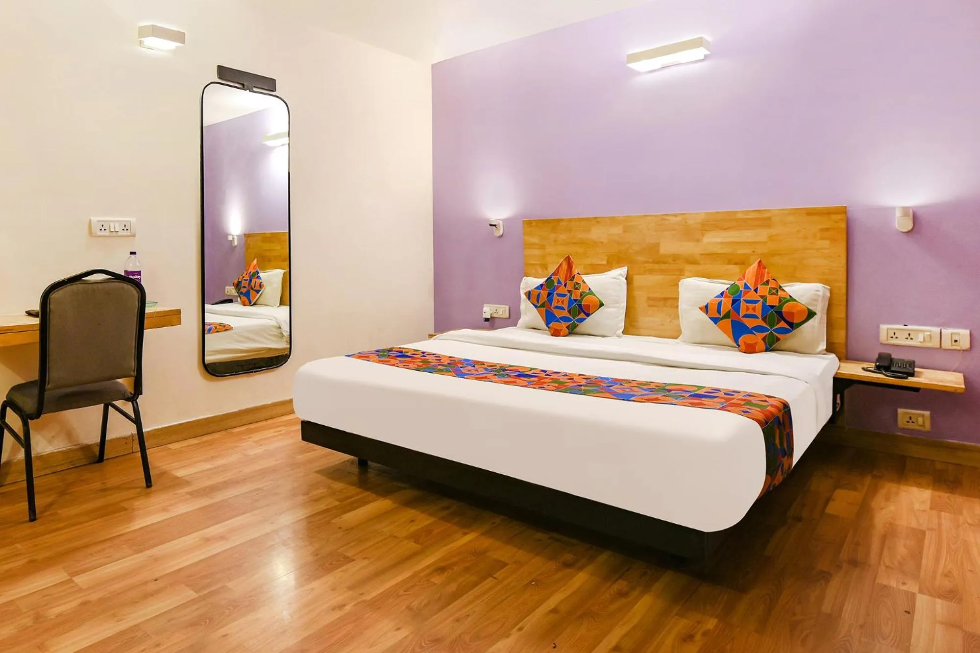 Bed in OYO Townhouse 013 New Friends Colony