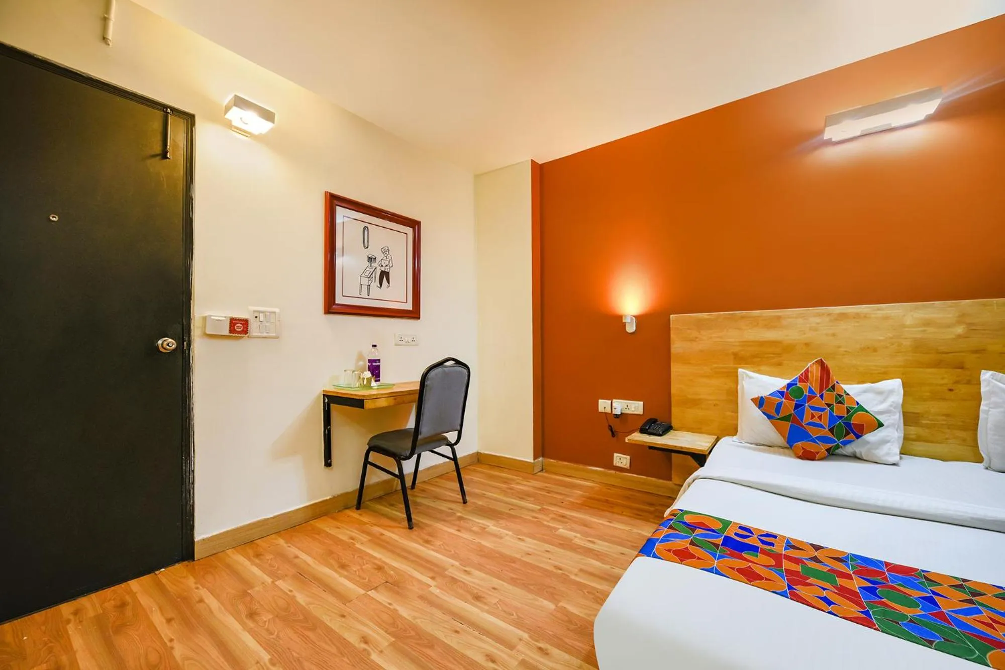 Bed in OYO Townhouse 013 New Friends Colony