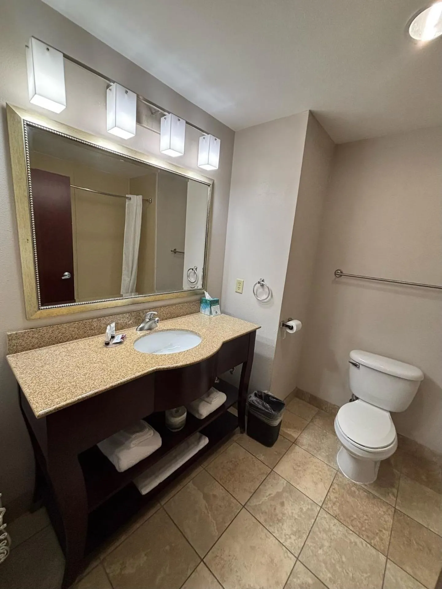Bathroom in Ramada by Wyndham Burkburnett - Wichita Falls