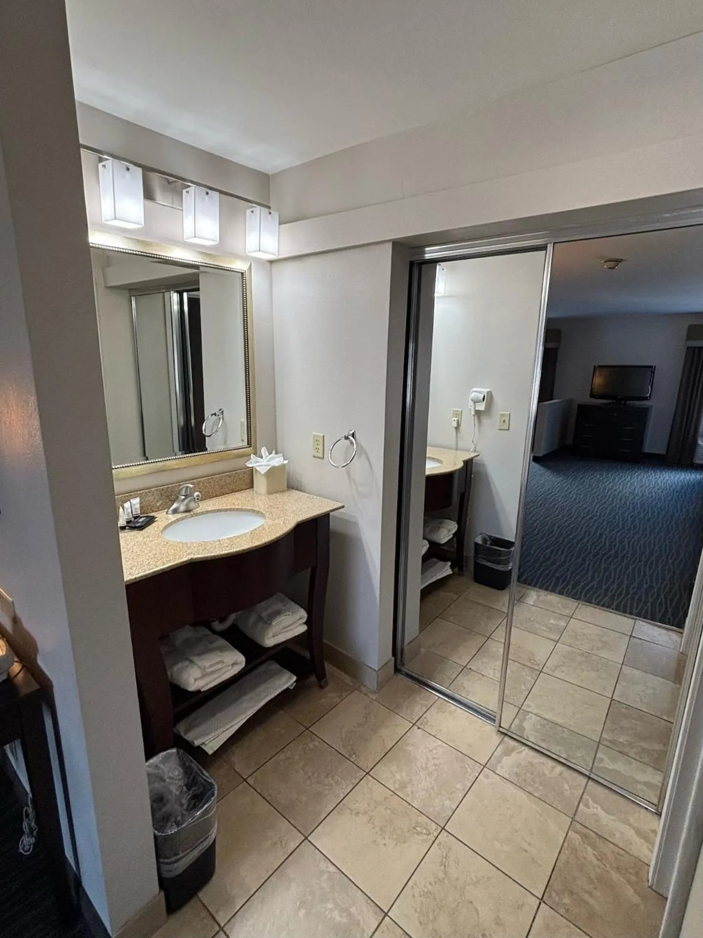 Bathroom in Ramada by Wyndham Burkburnett - Wichita Falls