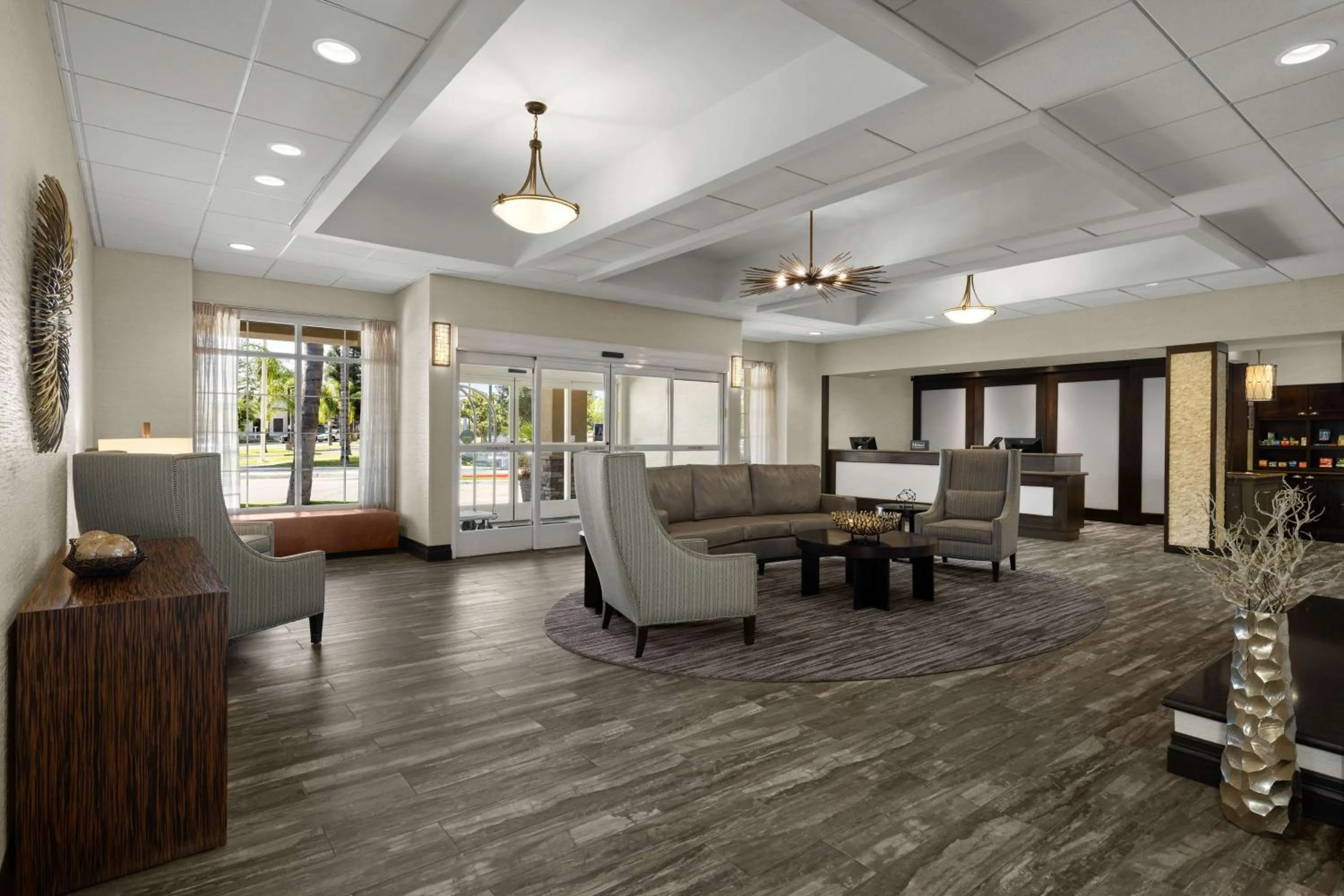 Lobby or reception in Homewood Suites Bakersfield