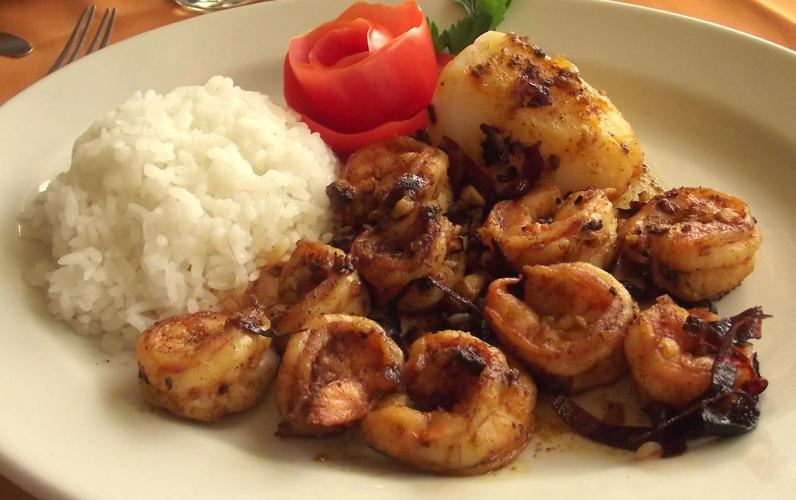 Food in Hotel Enriquez