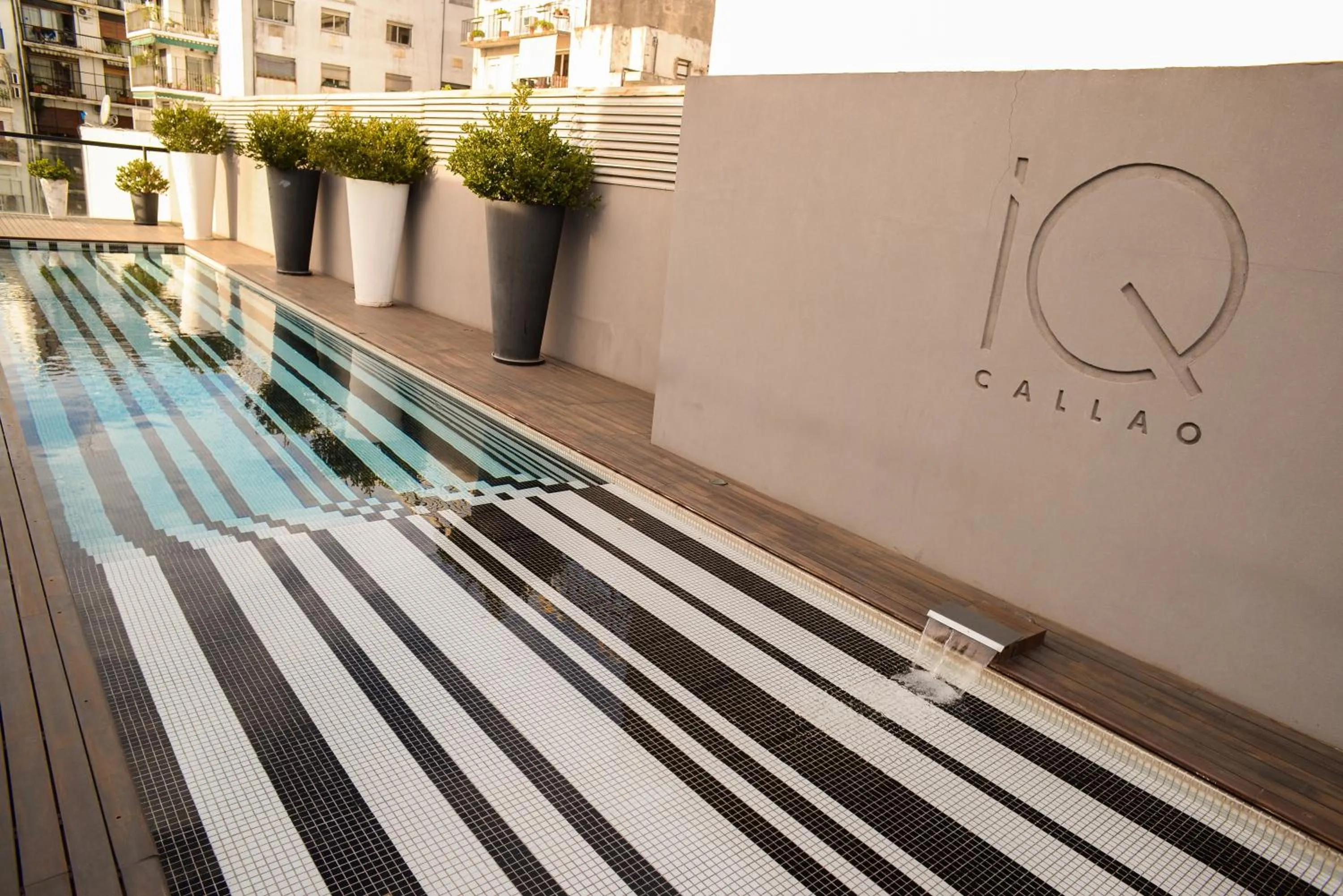 Swimming pool in IQ Callao By Recoleta Apartments