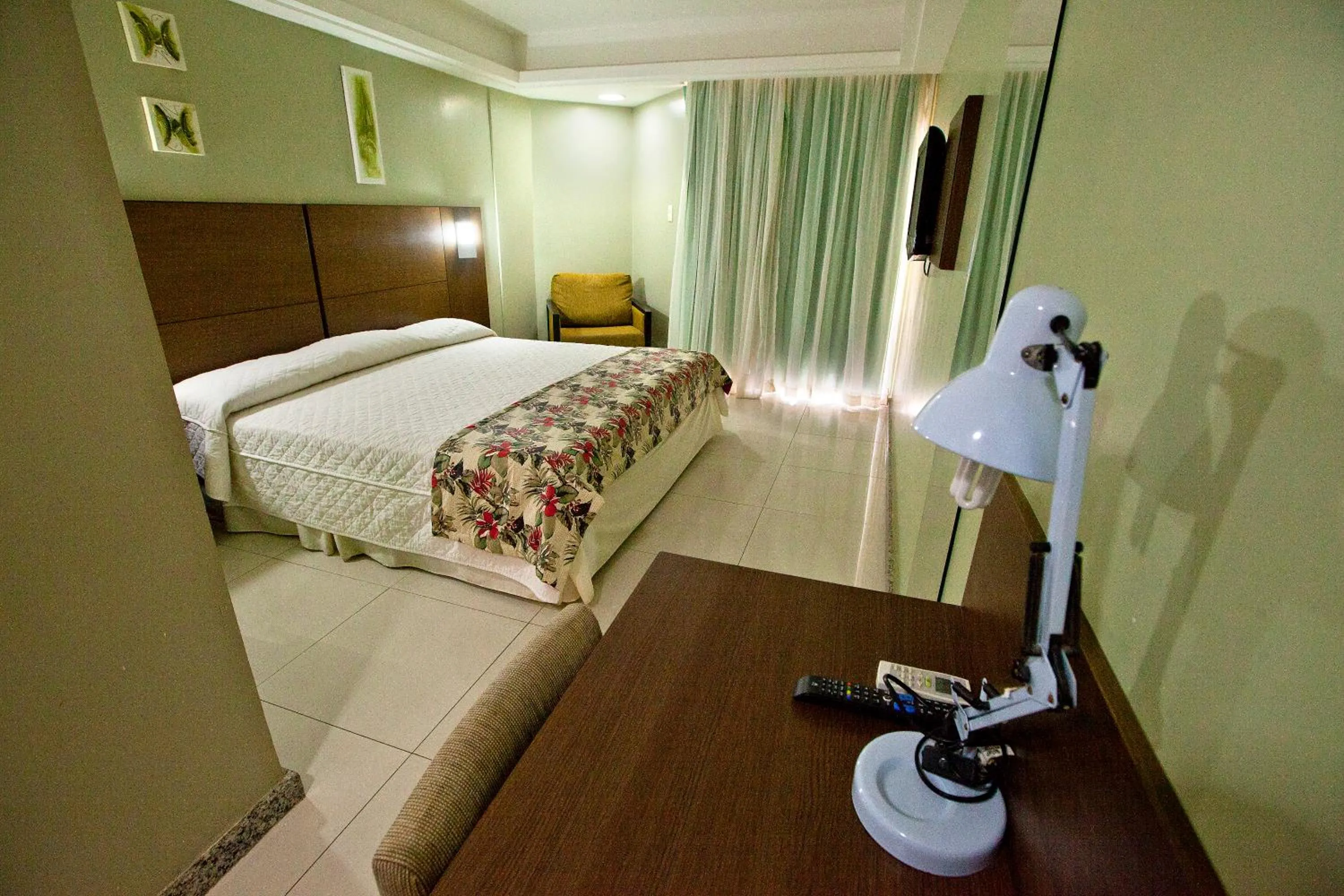 Bedroom, Bed in Aquarios Praia Hotel