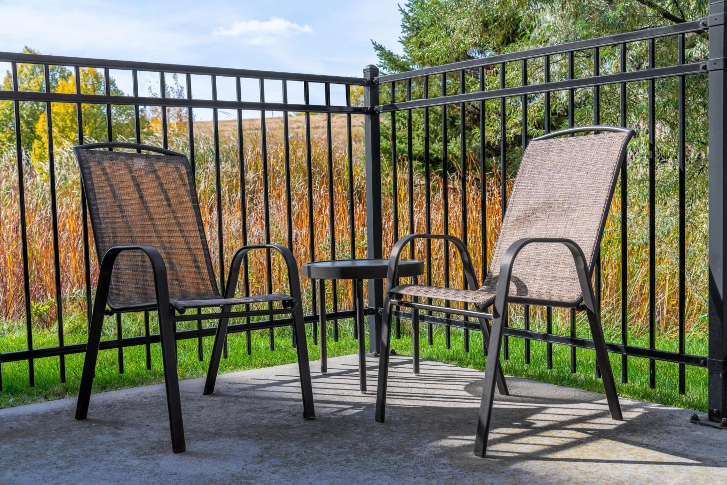 Patio in Hampton Inn & Suites Brookings
