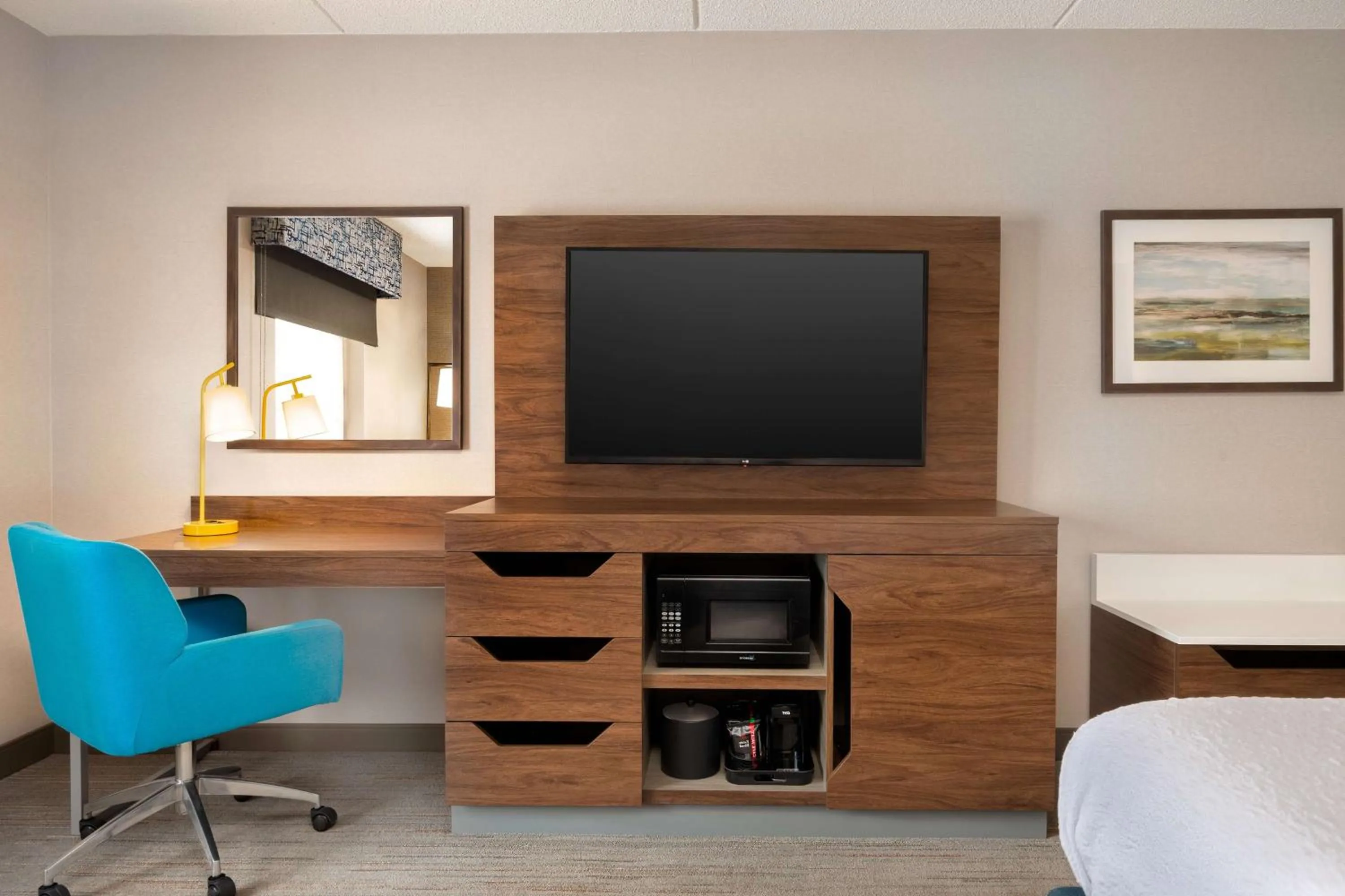 Bedroom in Hampton Inn Bloomsburg