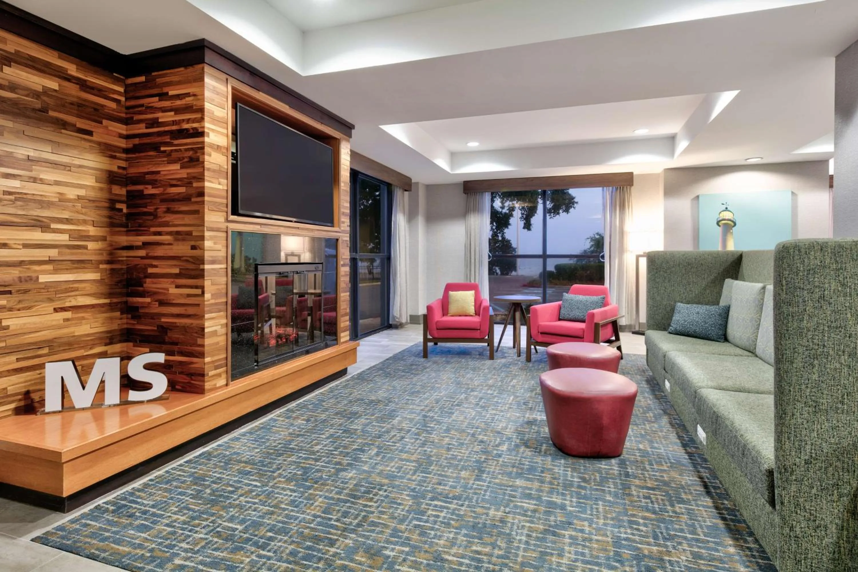 Lobby or reception in Hampton Inn Biloxi Beach Boulevard