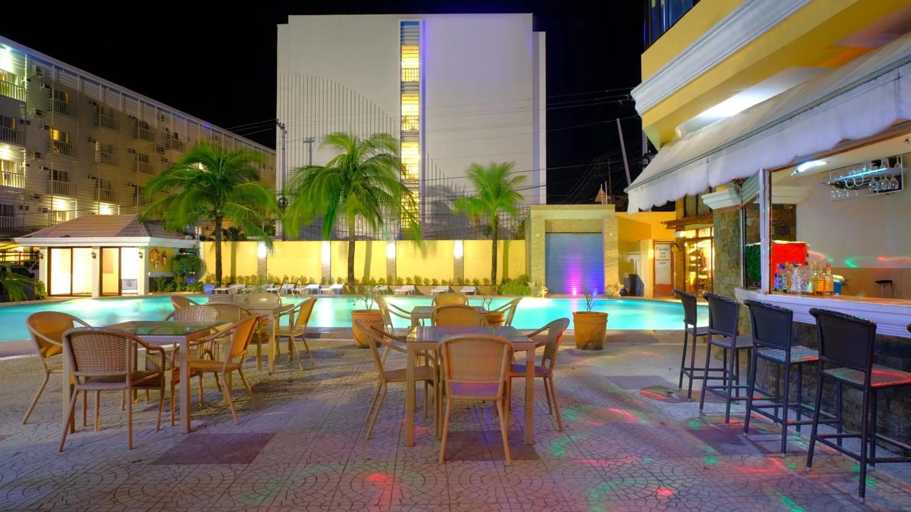 Patio in Boracay Holiday Resort