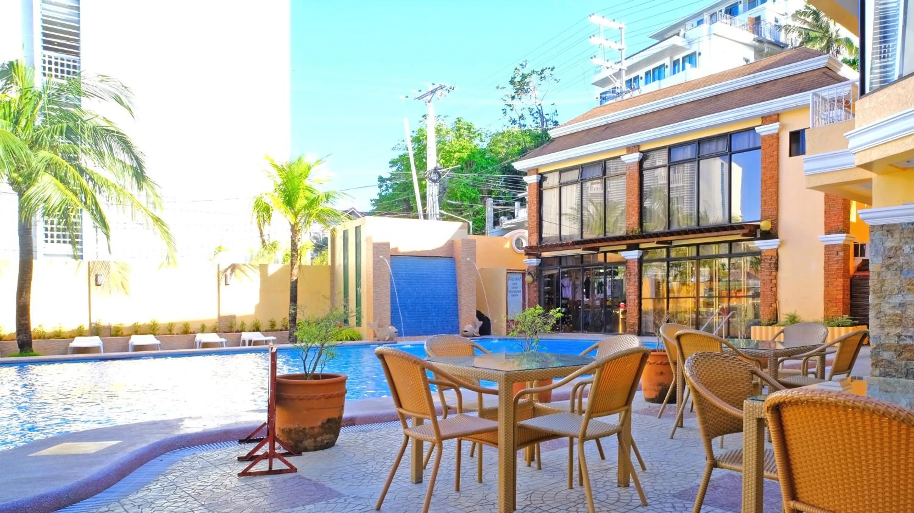 Property building in Boracay Holiday Resort