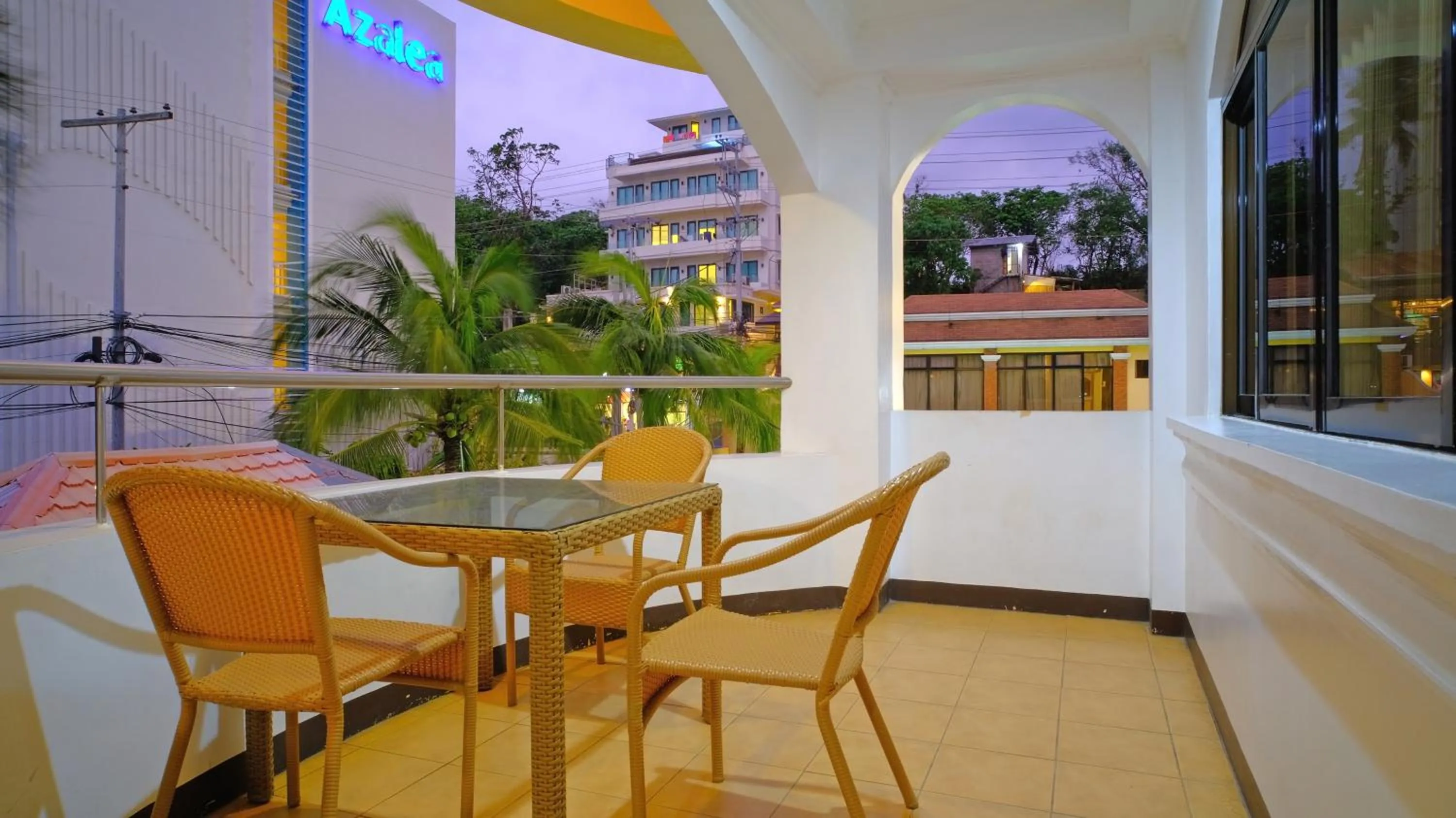 Balcony/Terrace in Boracay Holiday Resort
