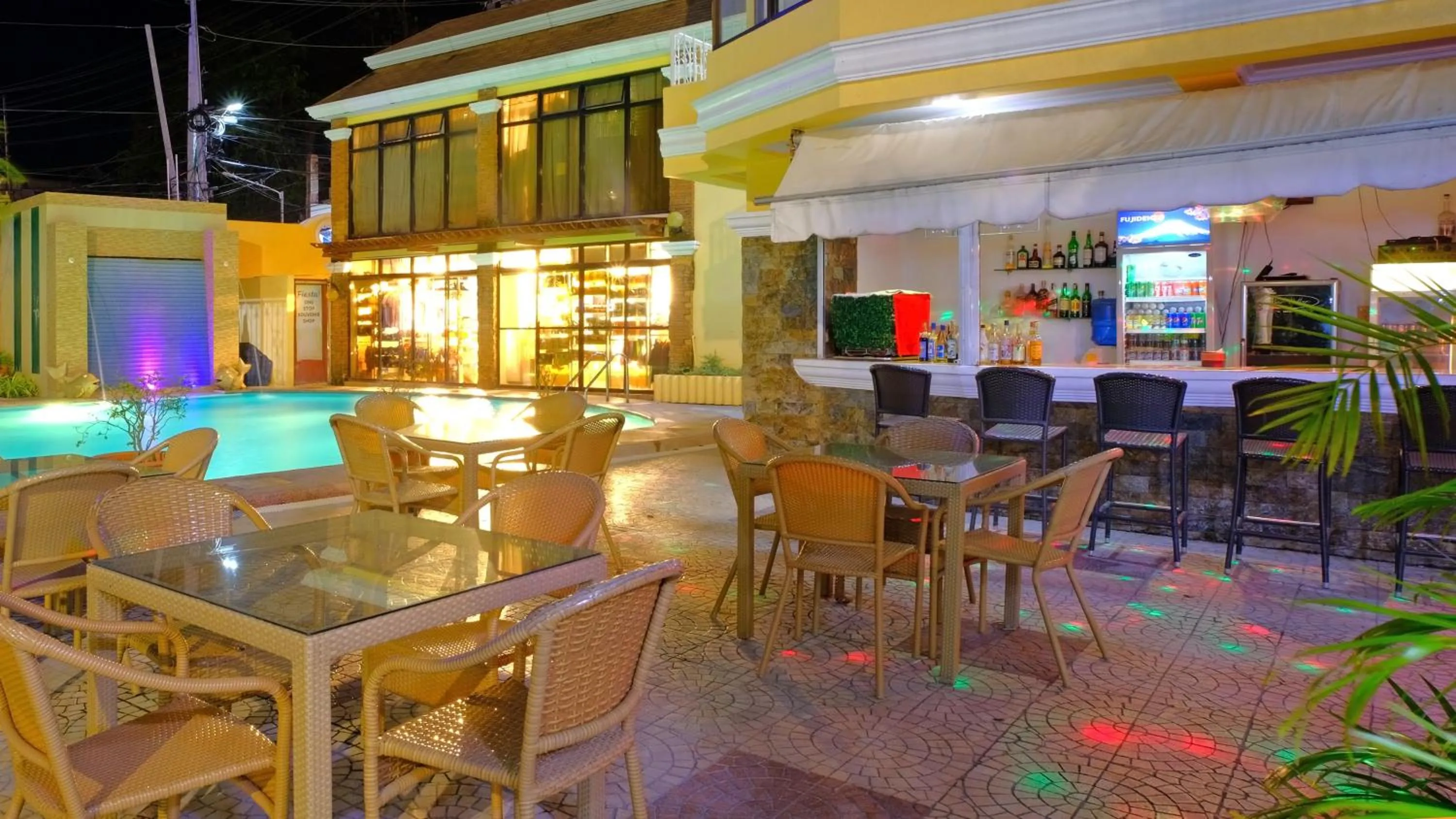 Patio in Boracay Holiday Resort