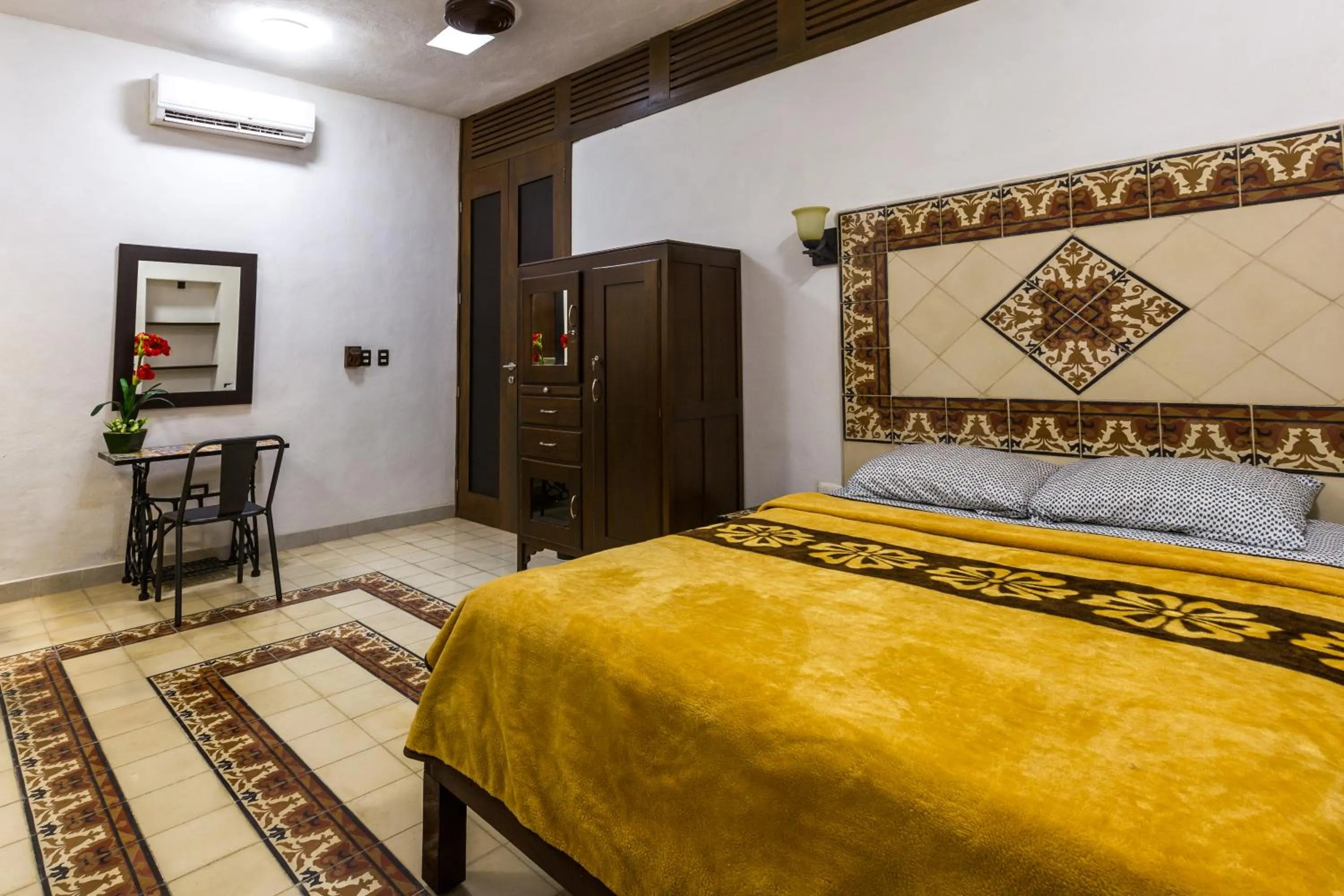 Bed in Merida Serviced Apartments