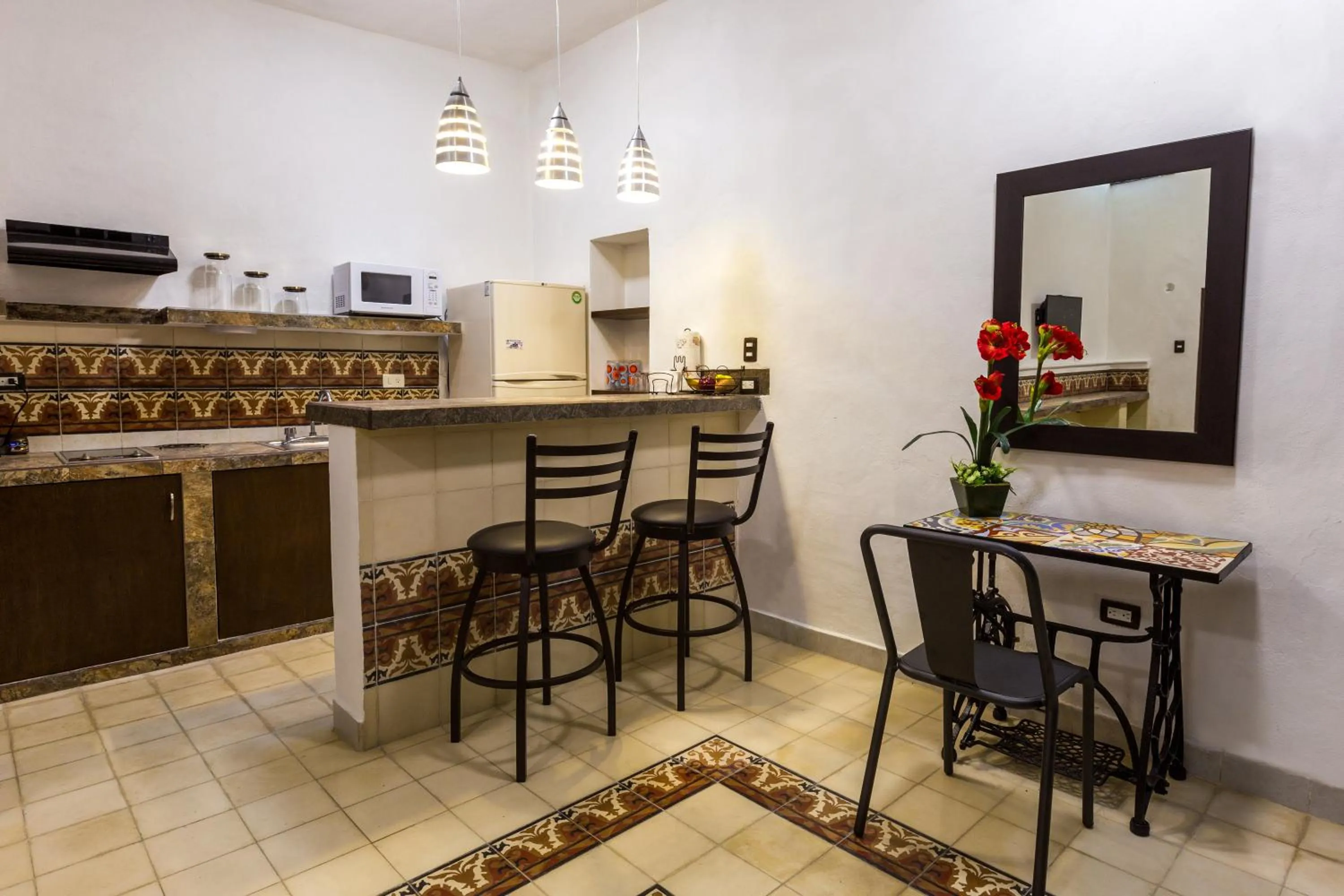 Dining area in Merida Serviced Apartments