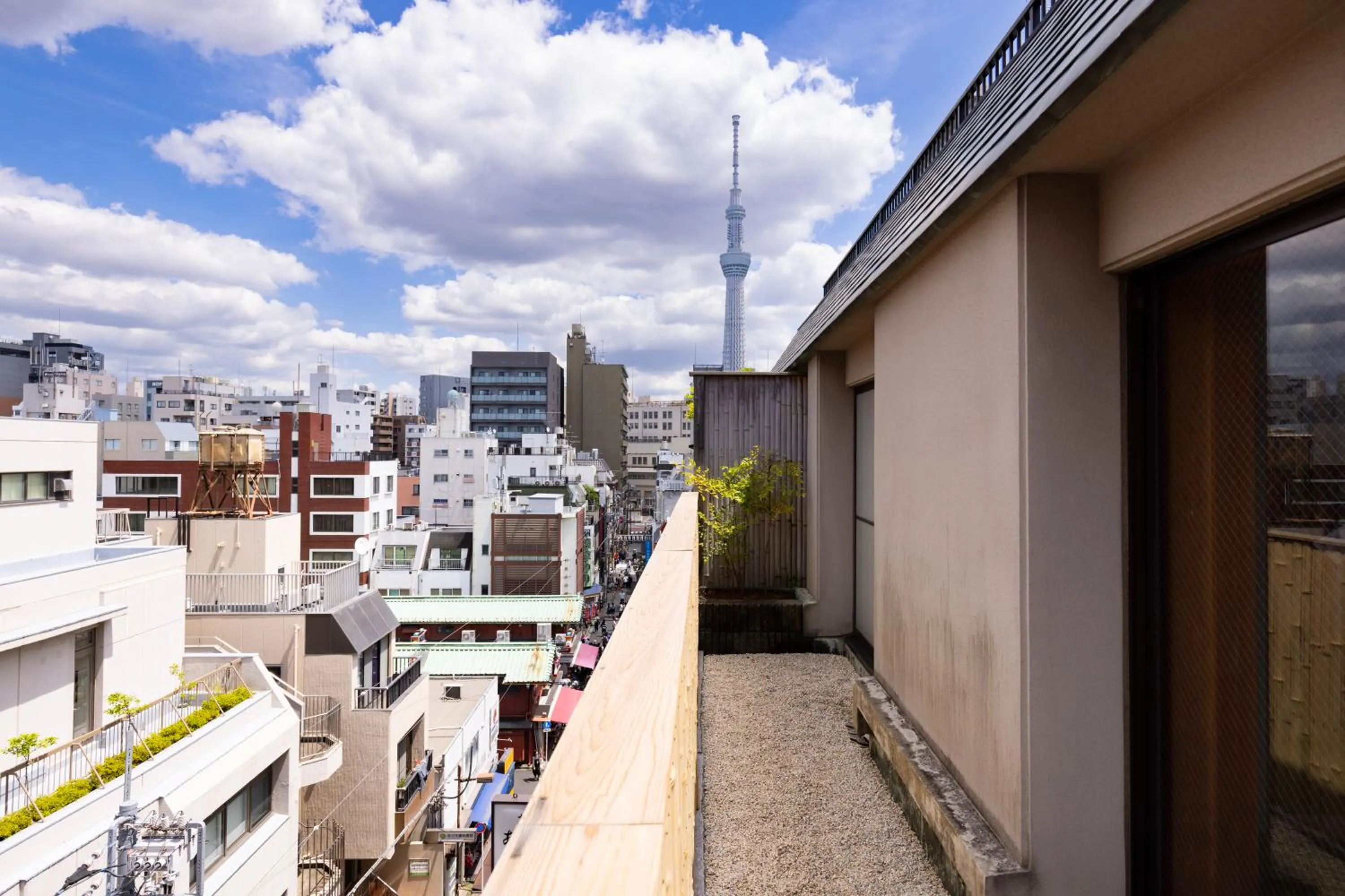 Balcony/Terrace in Ryokan Asakusa Shigetsu