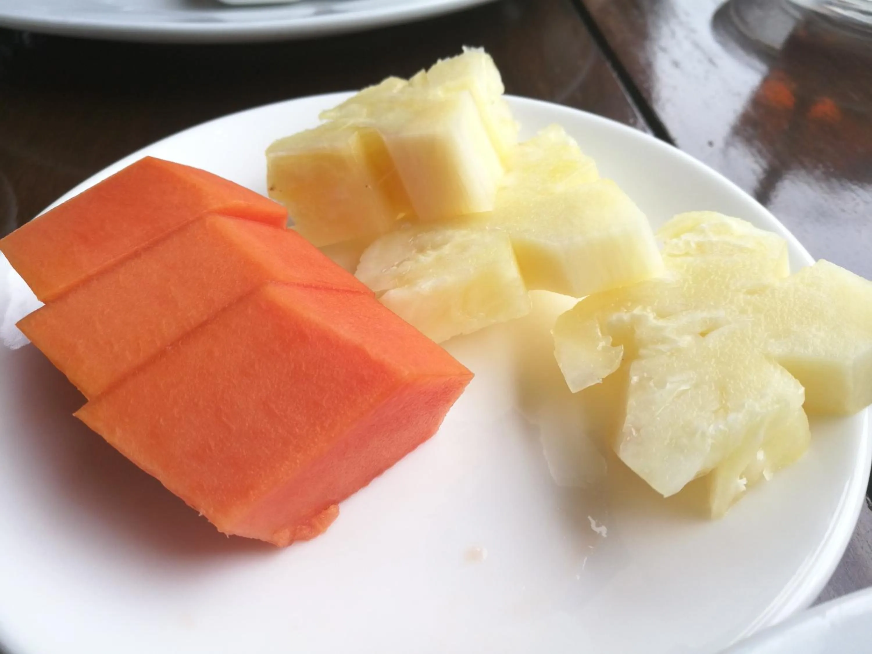Food close-up in Ancient Luangprabang Hotel