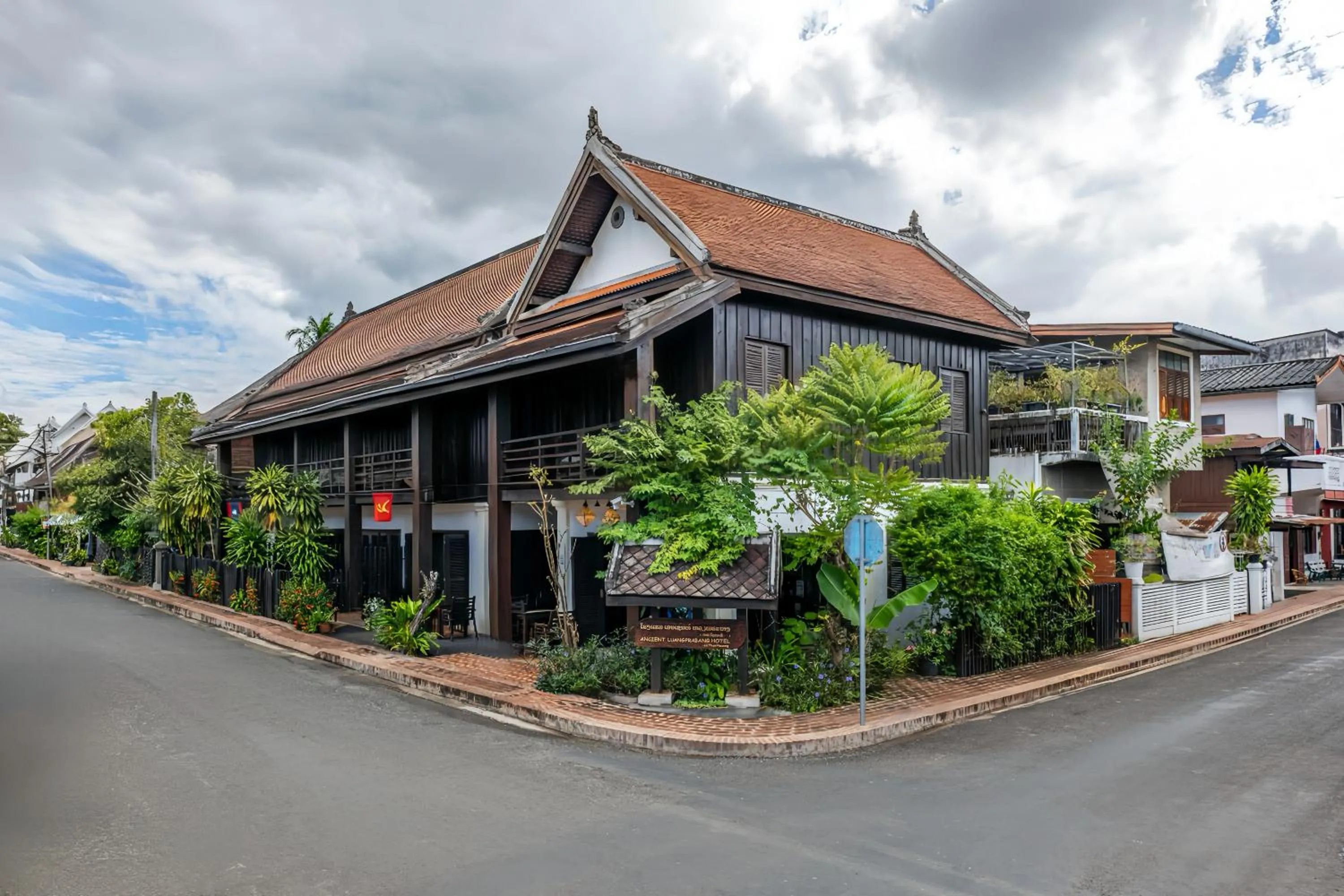 Property building in Ancient Luangprabang Hotel