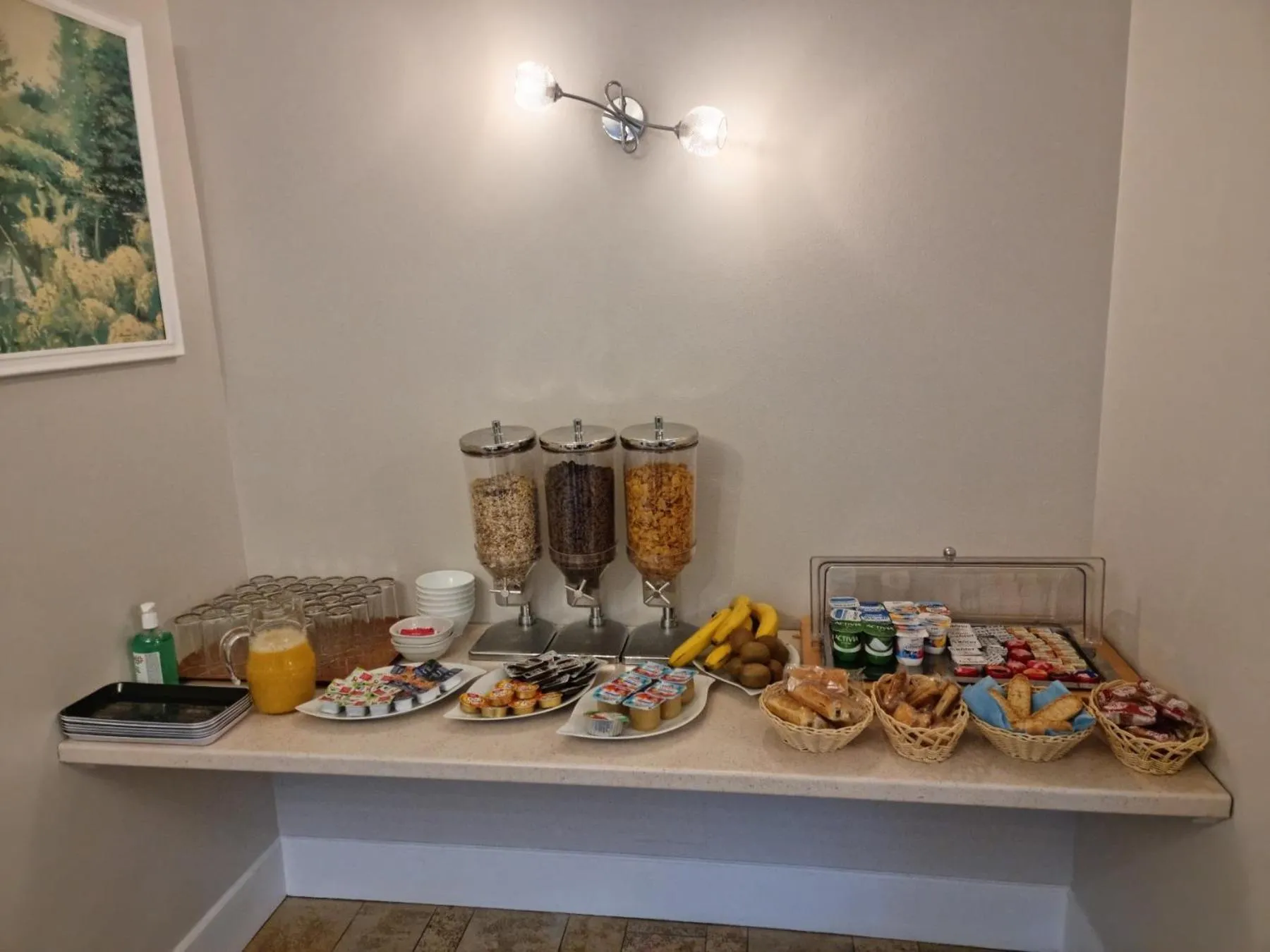 Food and drinks in Hotel du Haut Marais