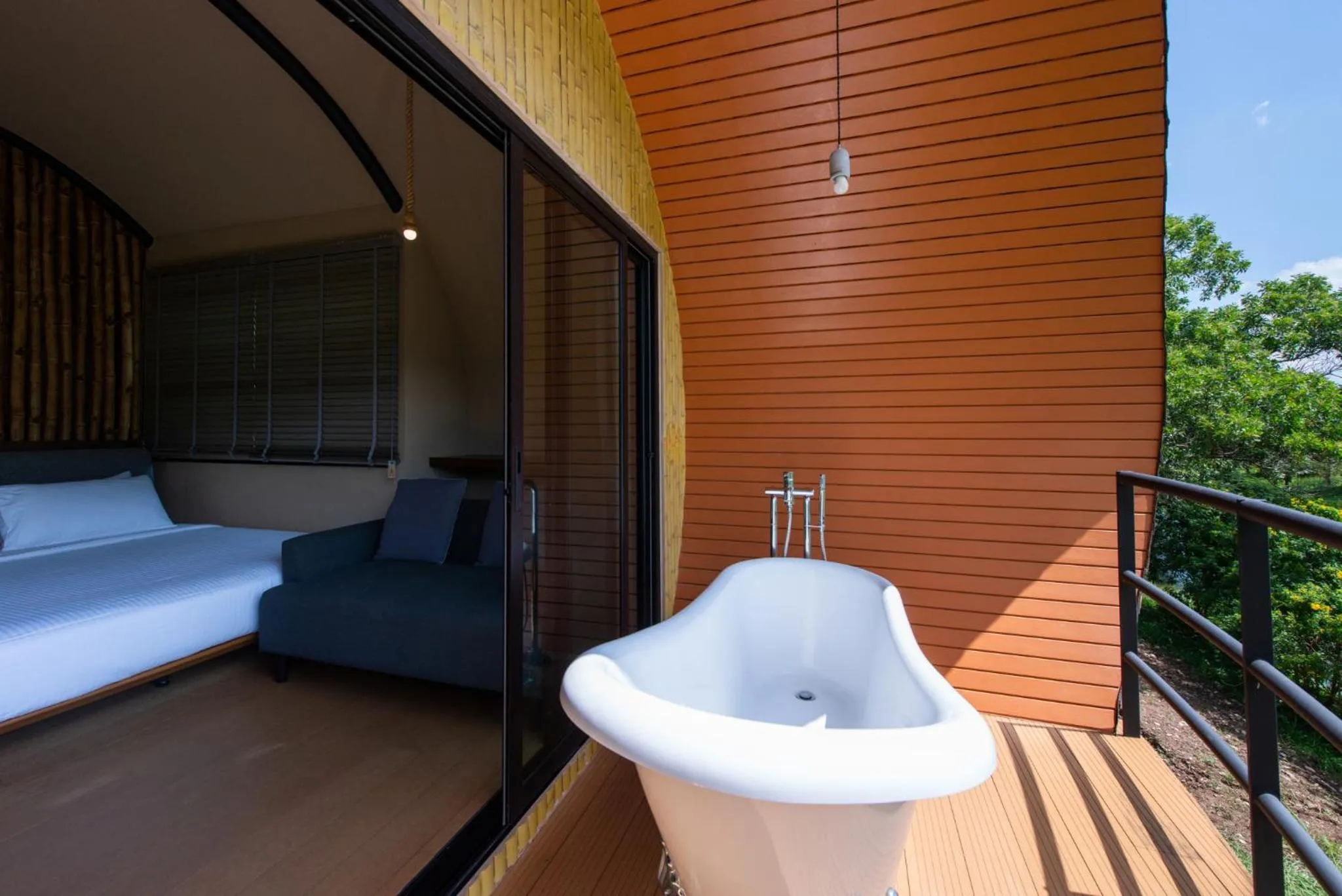 Bath, Bed in Monlada Khaoyai
