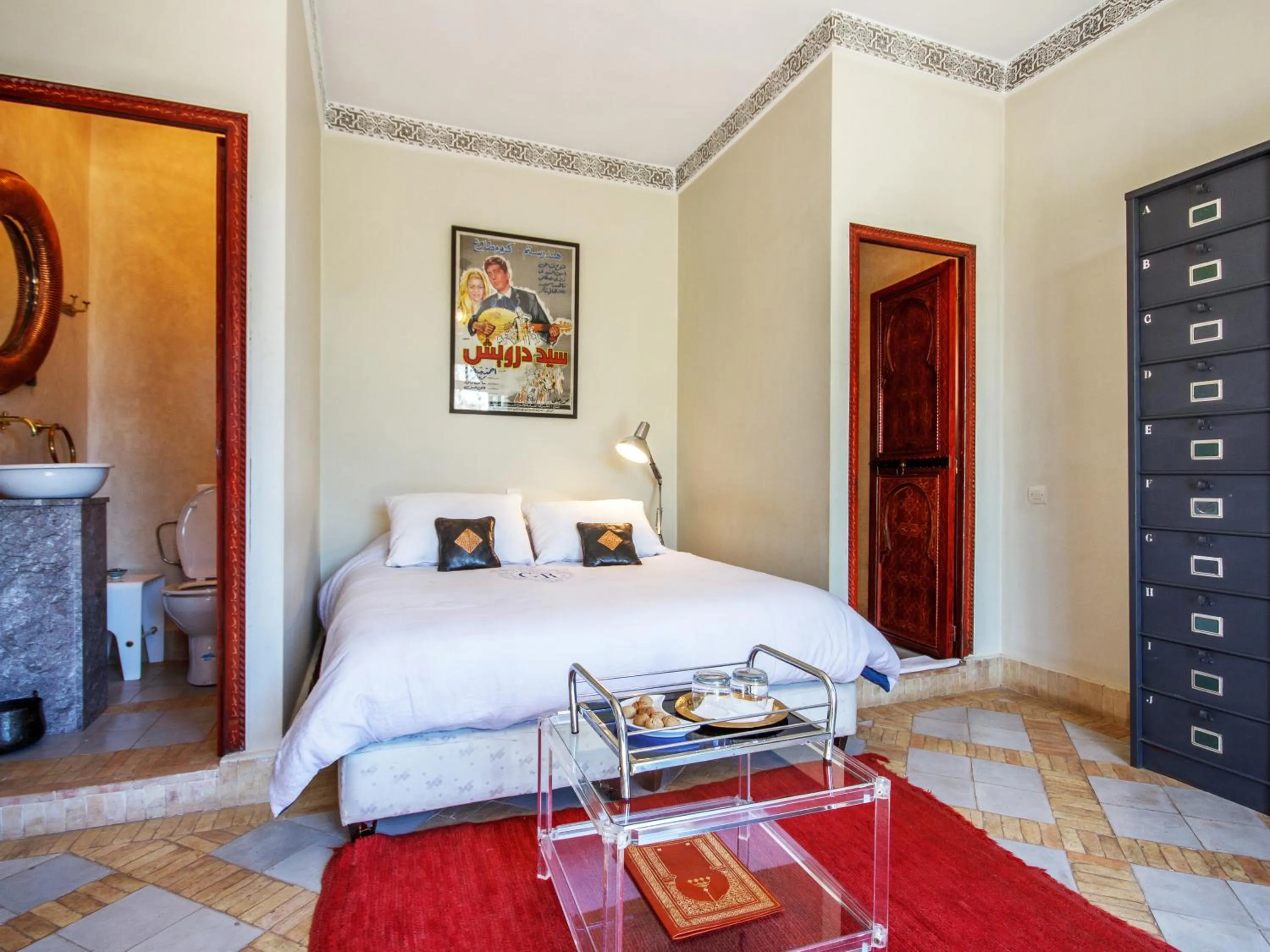 Decorative detail, Bed in Palais El Arsat & Spa