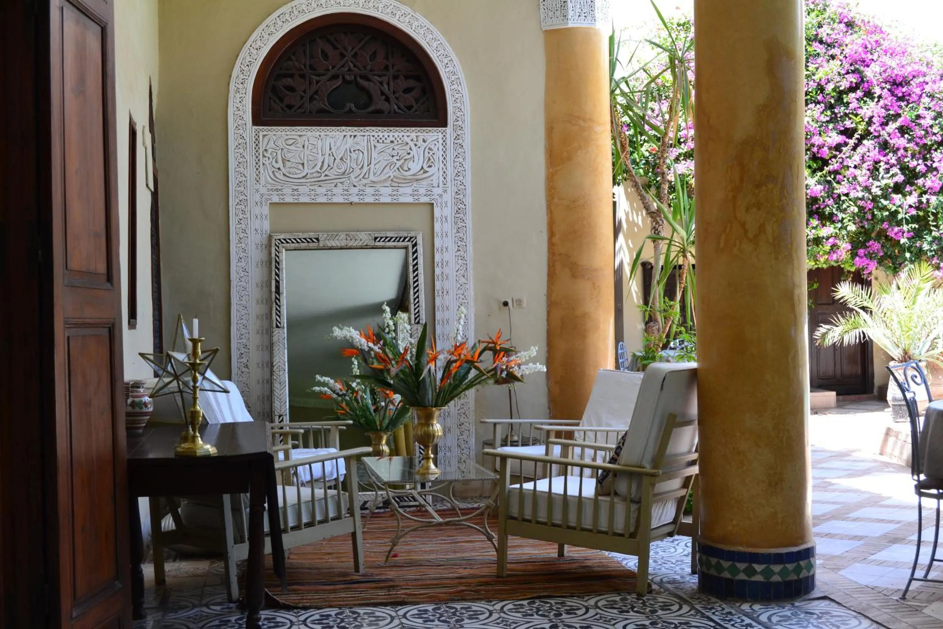Patio in Palais El Arsat & Spa