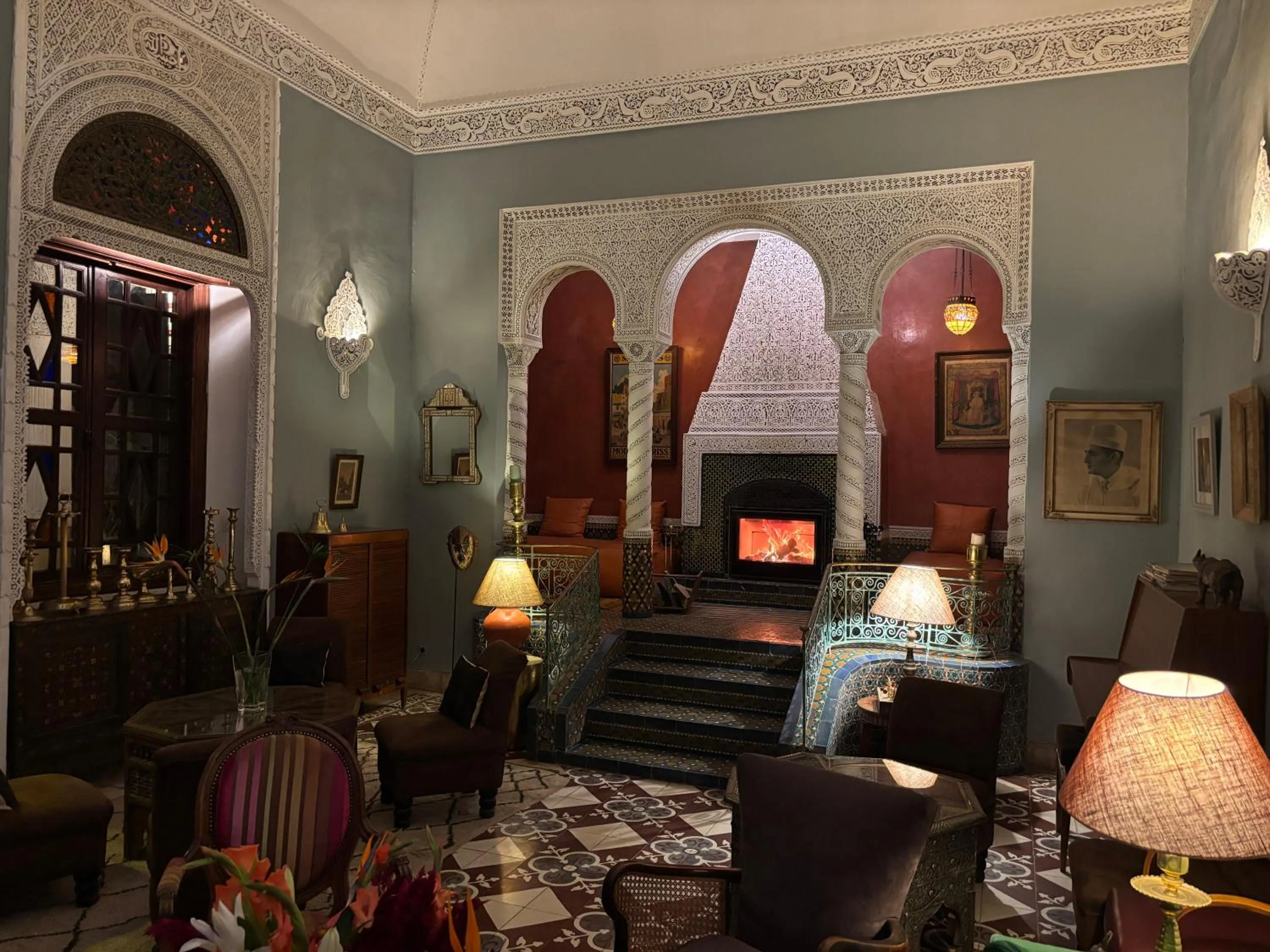 Living room in Palais El Arsat & Spa