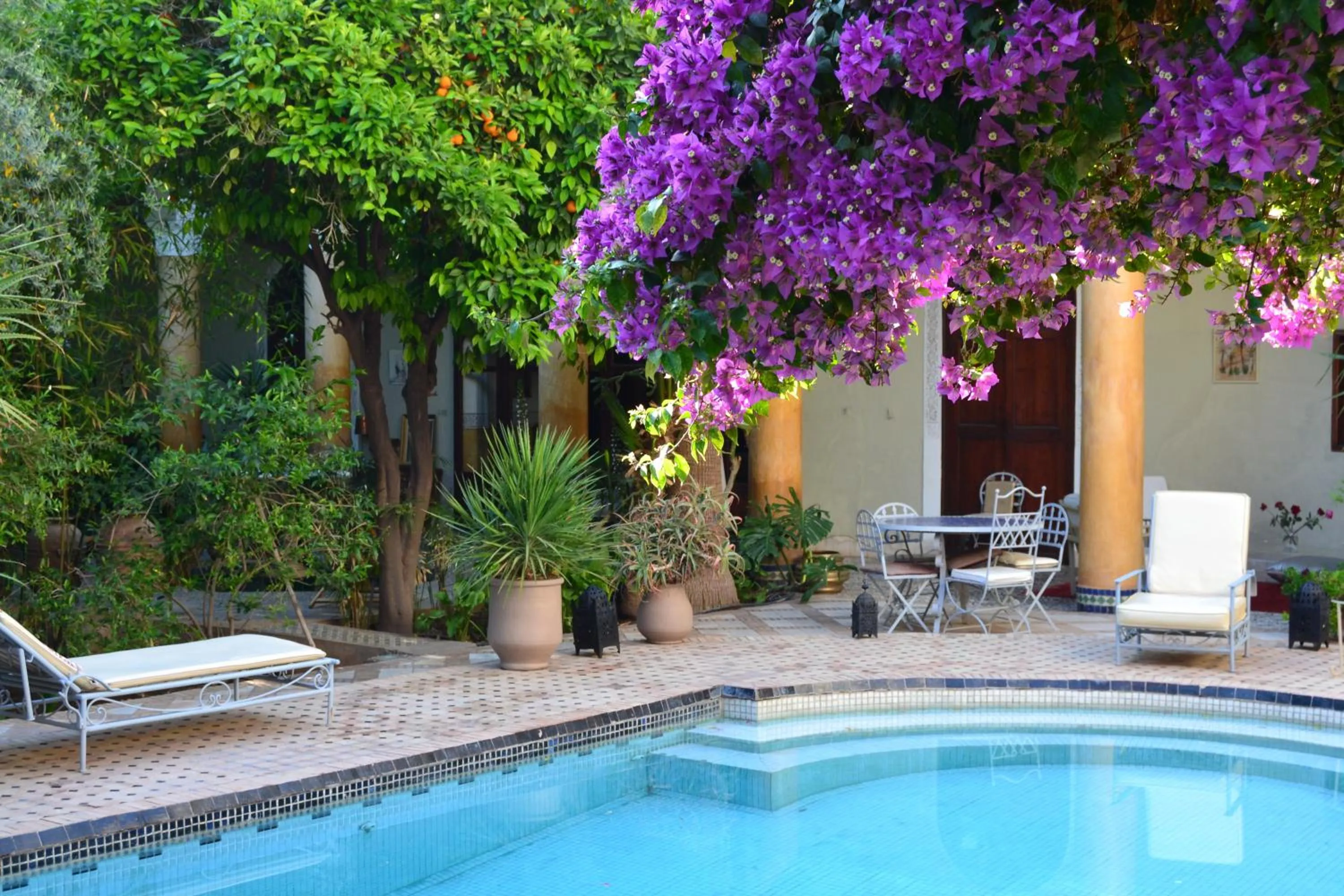 Swimming pool in Palais El Arsat & Spa