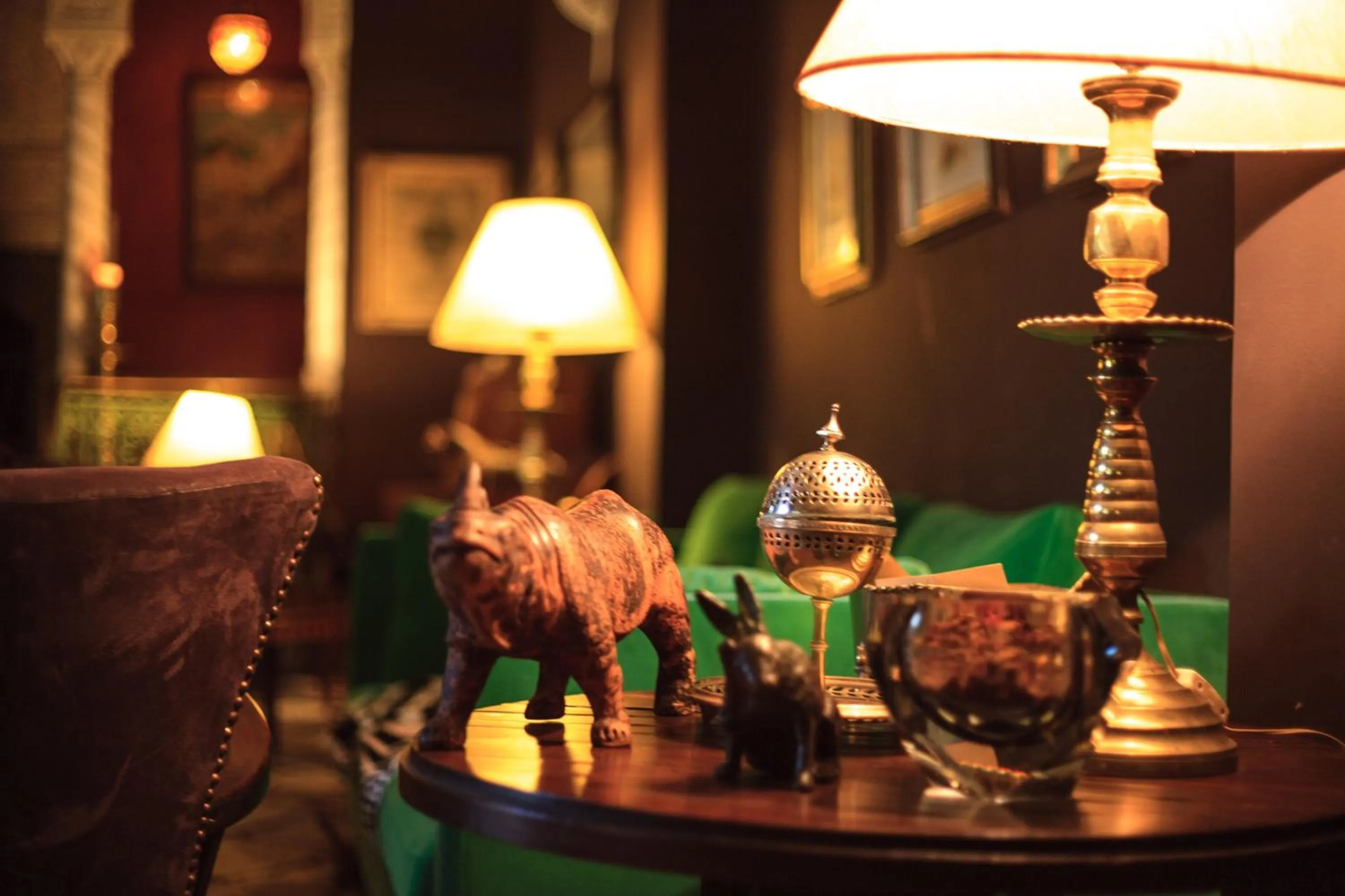 Communal lounge/ TV room in Palais El Arsat & Spa