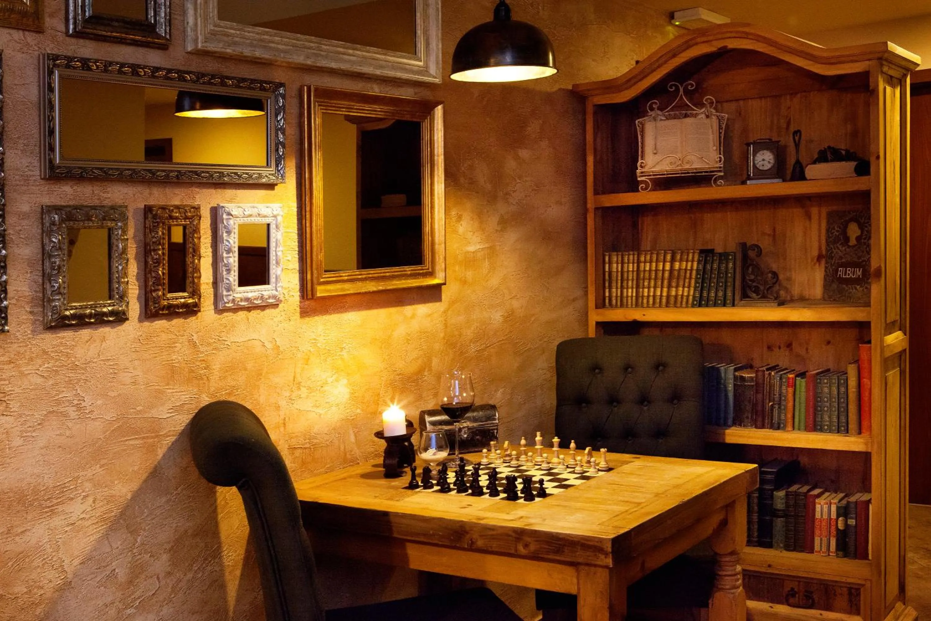 Restaurant/places to eat in Penzion BERG