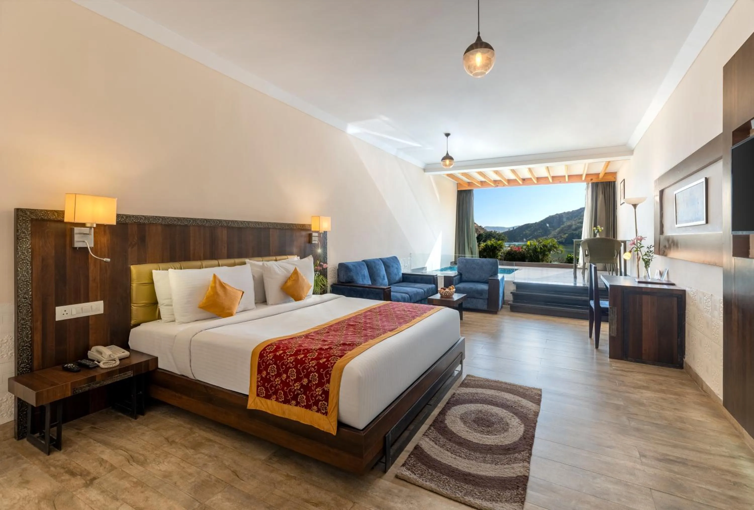 Photo of the whole room, Bed in Via Lakhela Resort & Spa