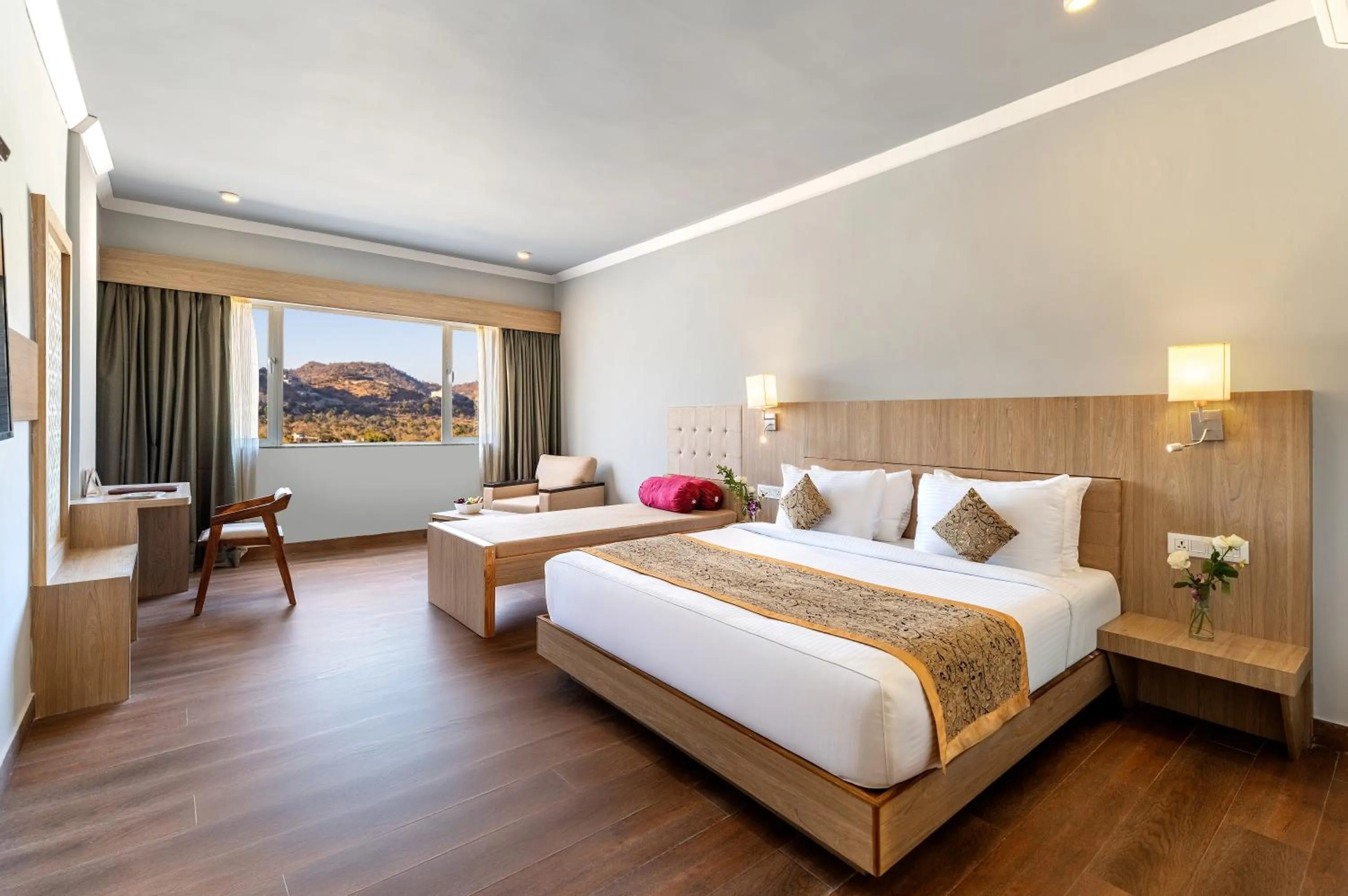 Bed in Via Lakhela Resort & Spa