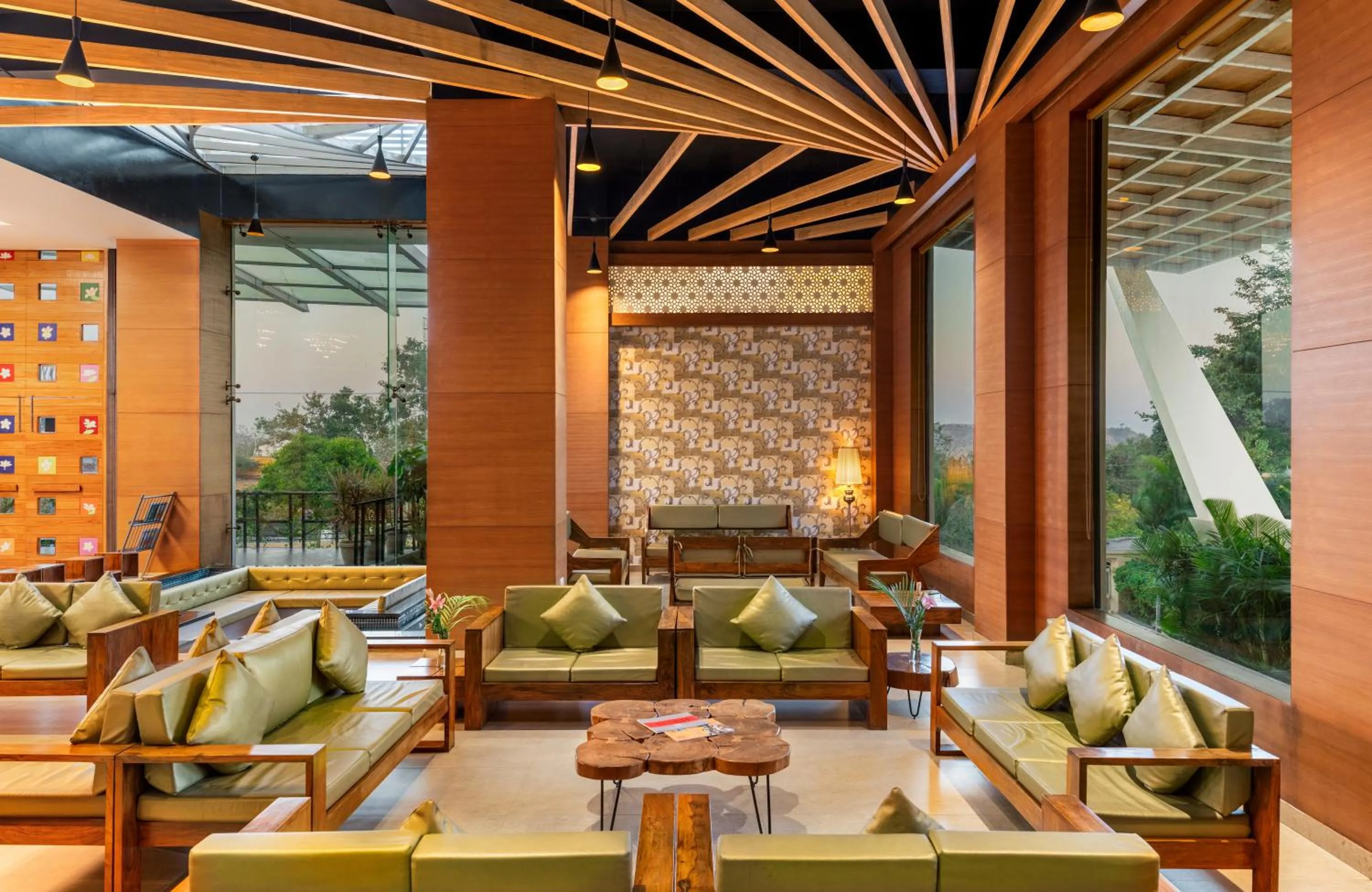 Lobby or reception in Via Lakhela Resort & Spa