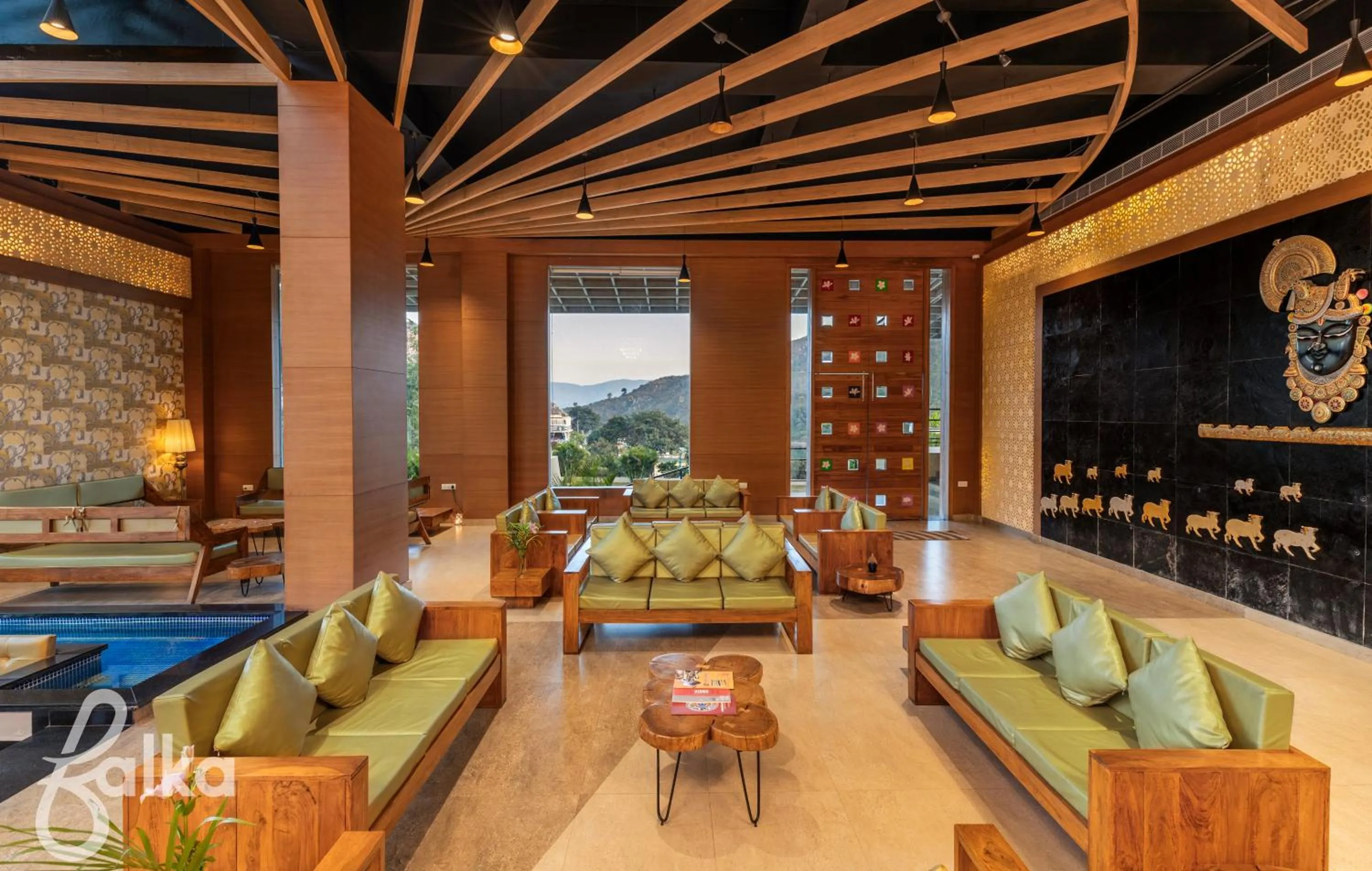 Lobby or reception in Via Lakhela Resort & Spa