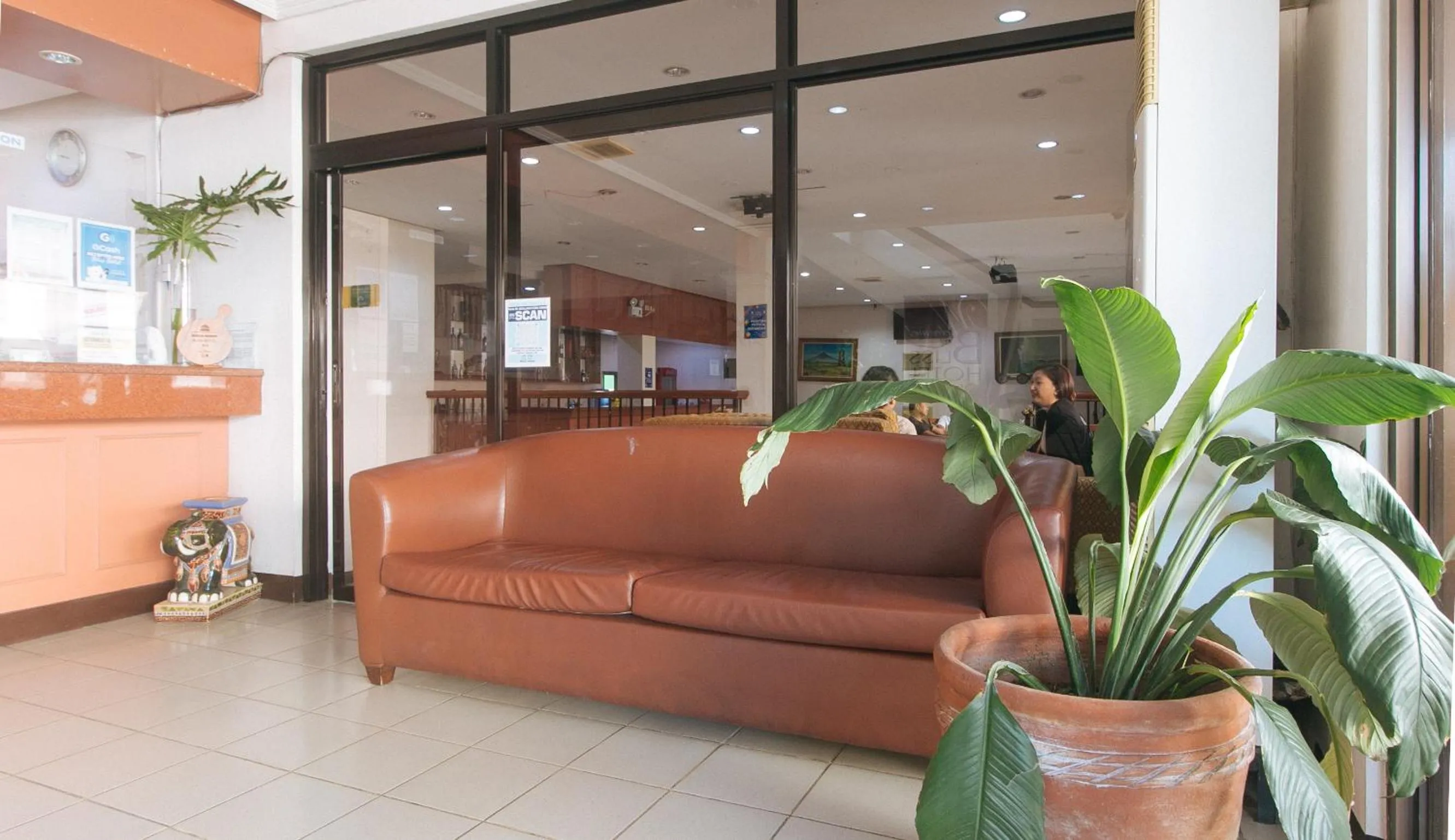 Seating area in Bliss Hotel Dau