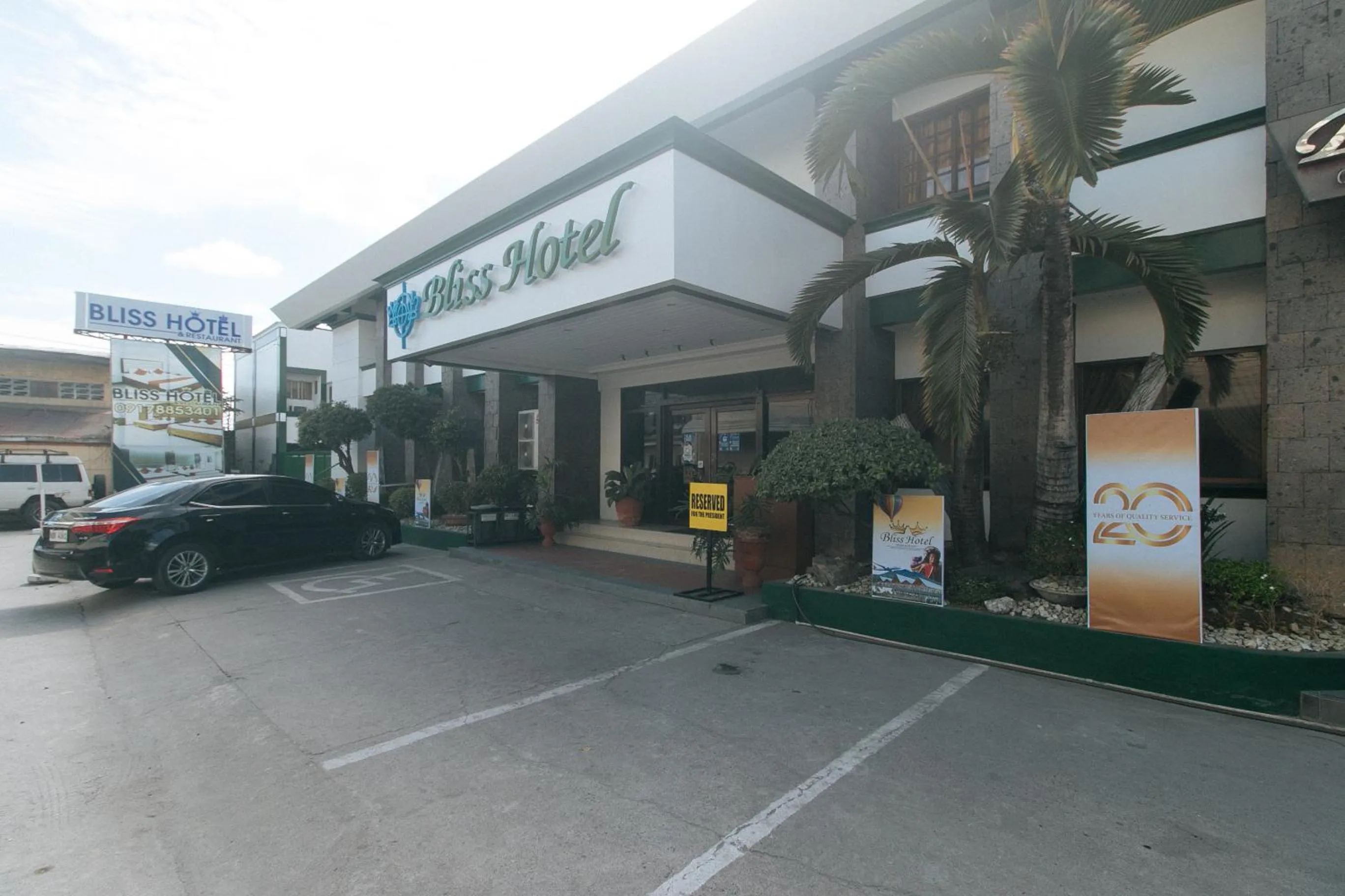 Property building in Bliss Hotel Dau