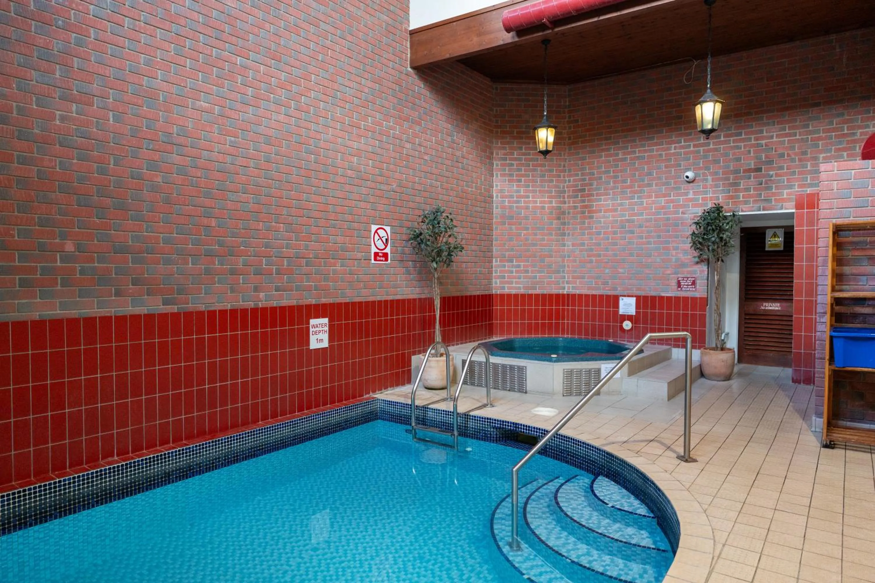 Swimming pool in The Royal Lion Hotel