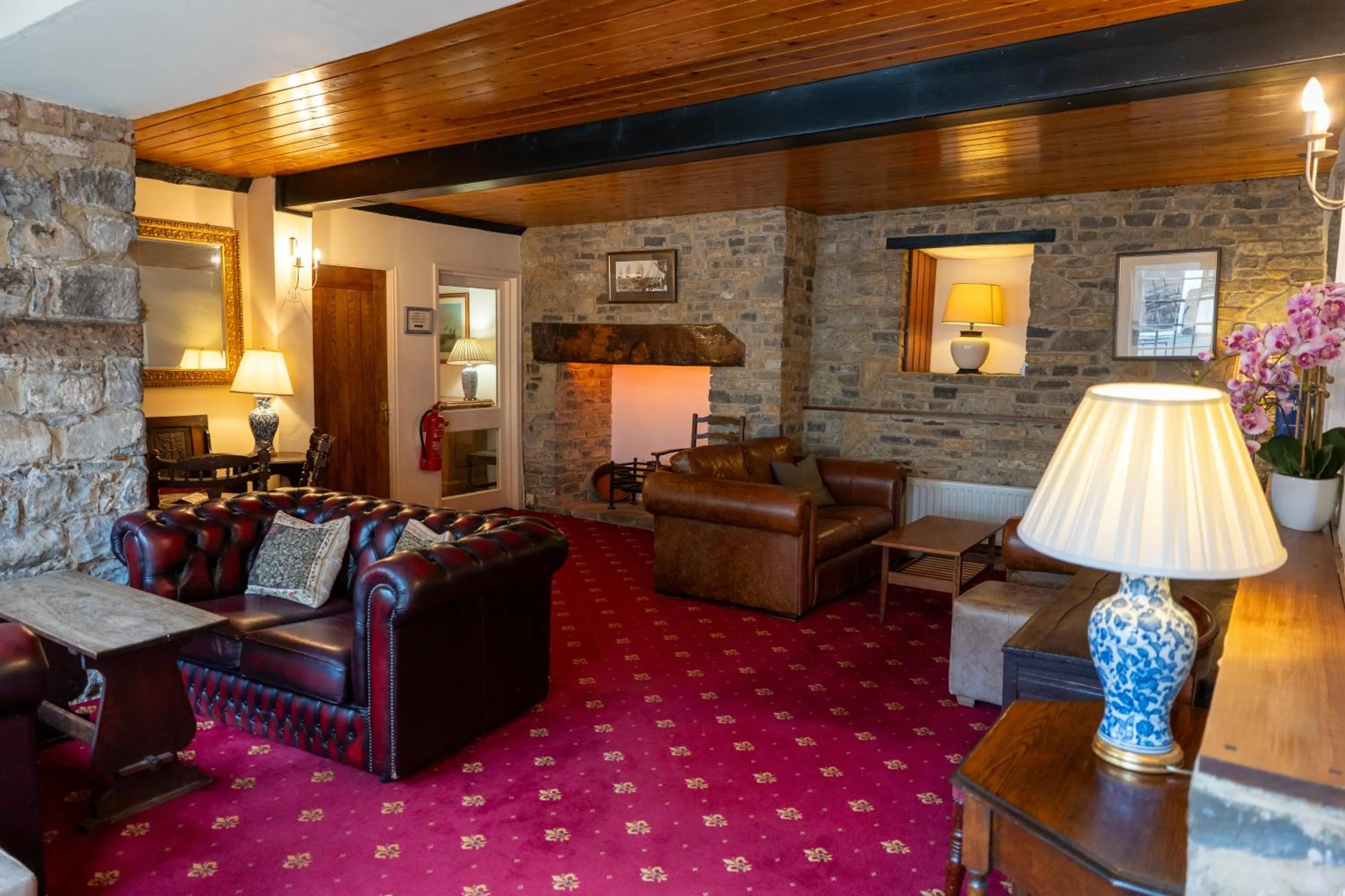 Lounge or bar in The Royal Lion Hotel