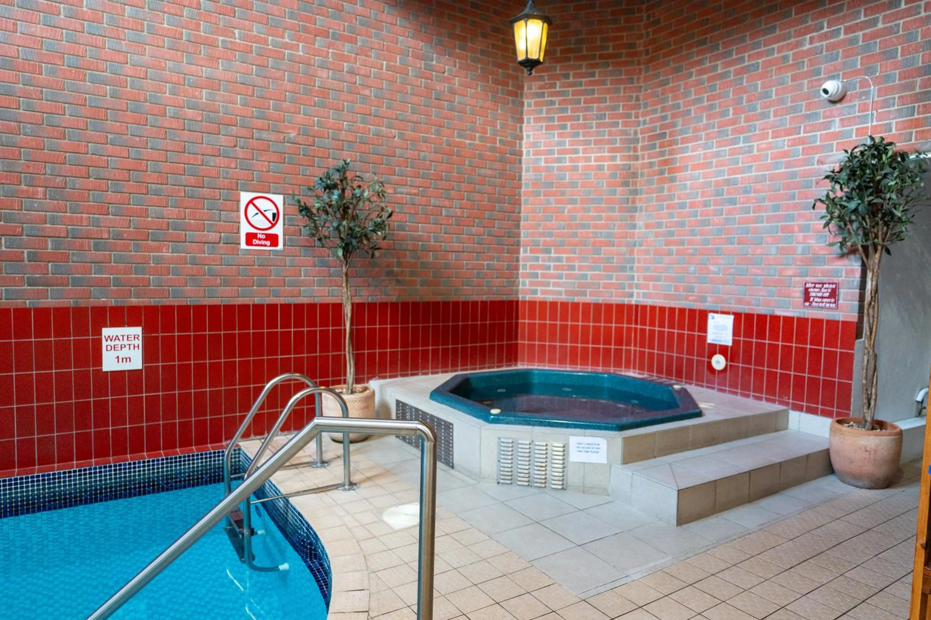 Swimming pool in The Royal Lion Hotel