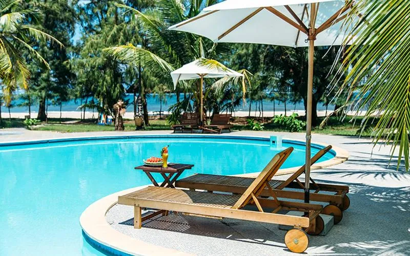 On site in Lazi Beach Resort