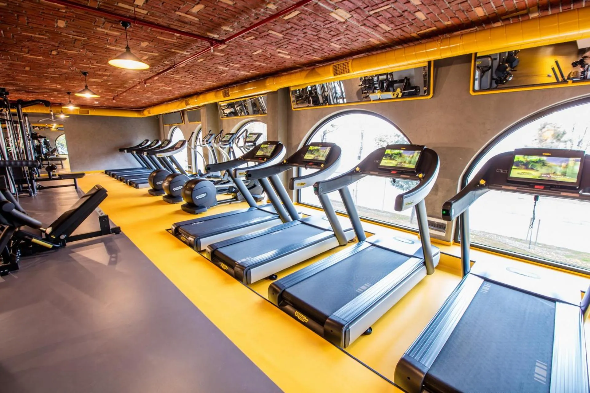Fitness centre/facilities in The Wyspy Hotel