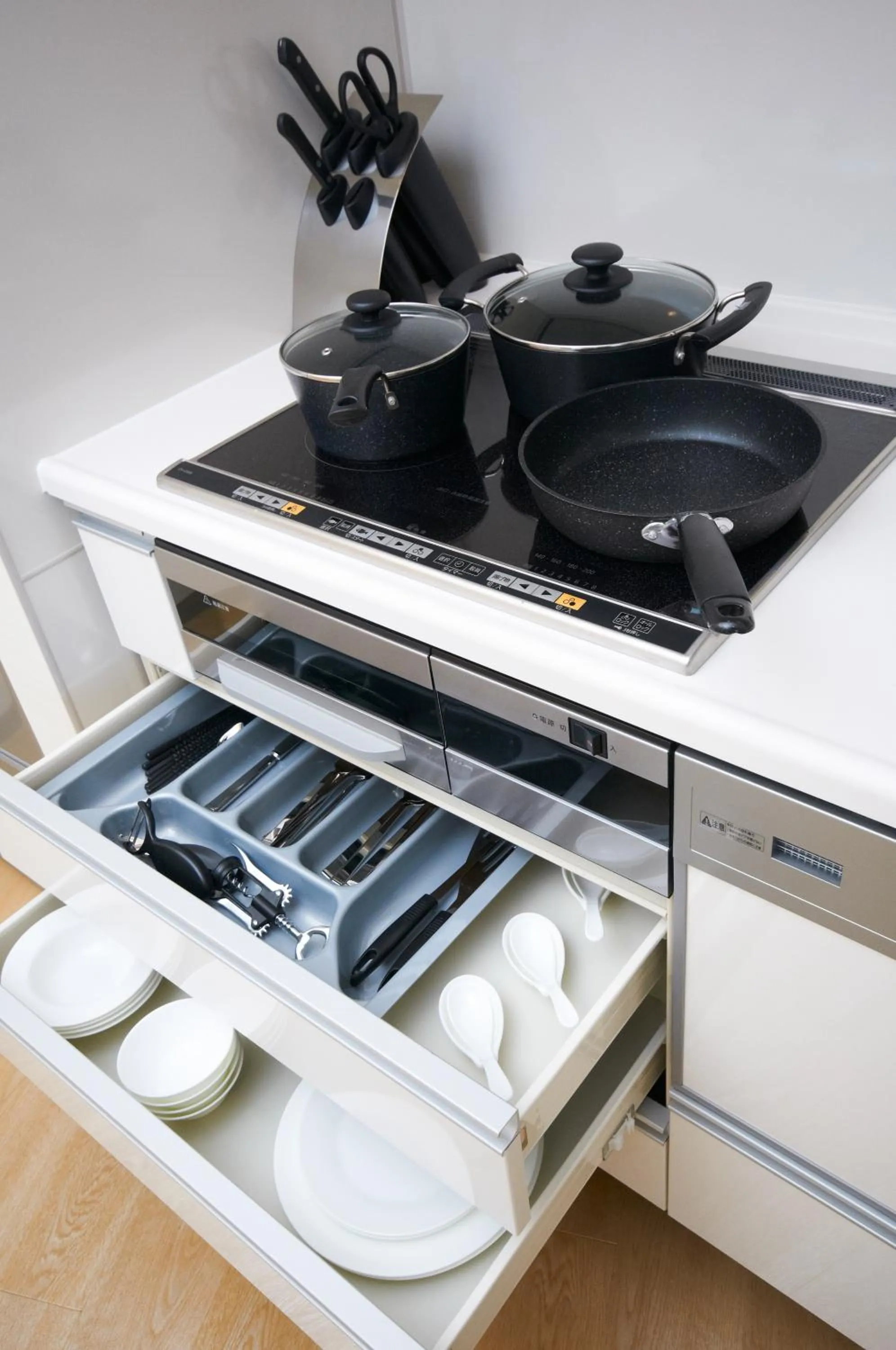 Kitchen or kitchenette in Fraser Residence Nankai Osaka