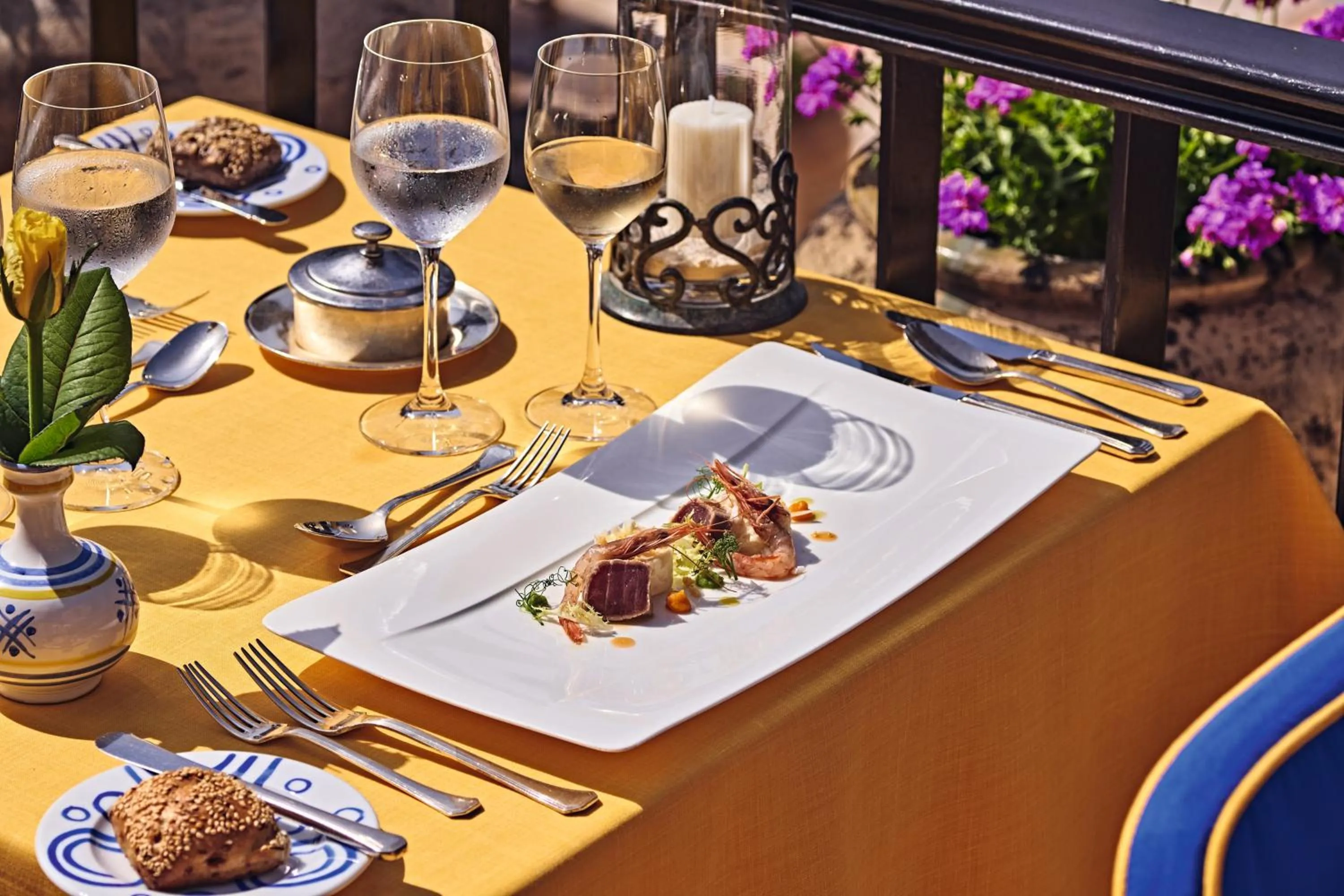 Food close-up in Seaside Grand Hotel Residencia - Gran Lujo