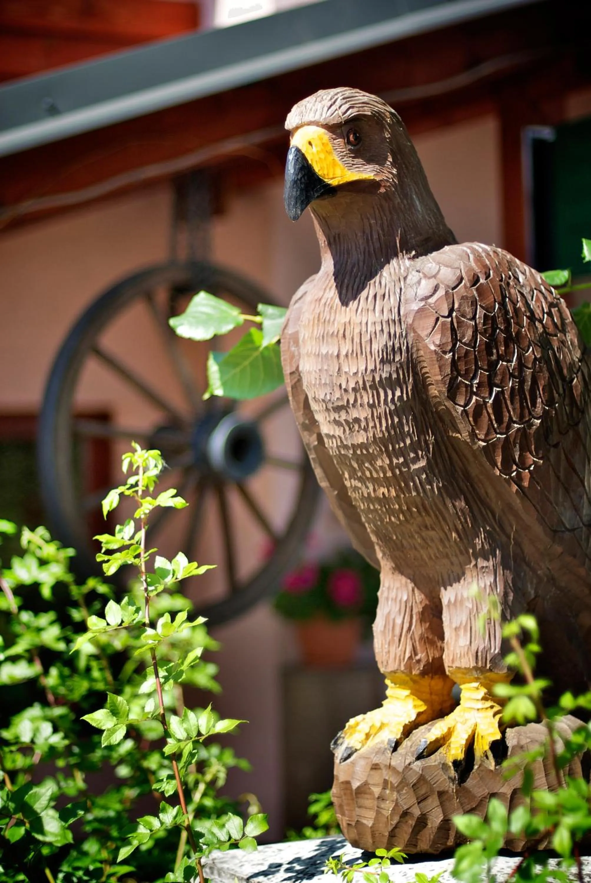 Decorative detail in Penzion Plesnivec