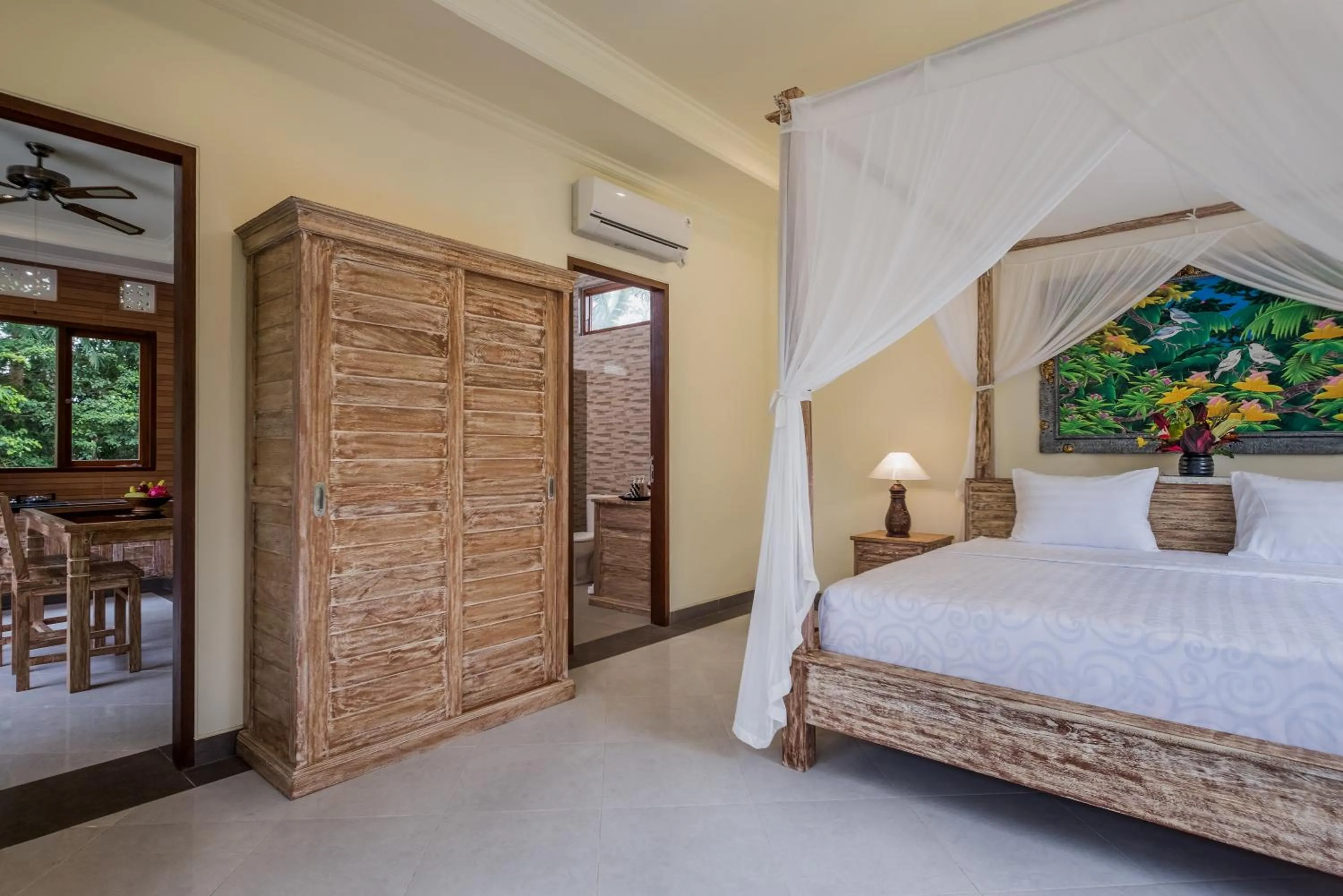Bedroom, Bed in Puri Astina Villa